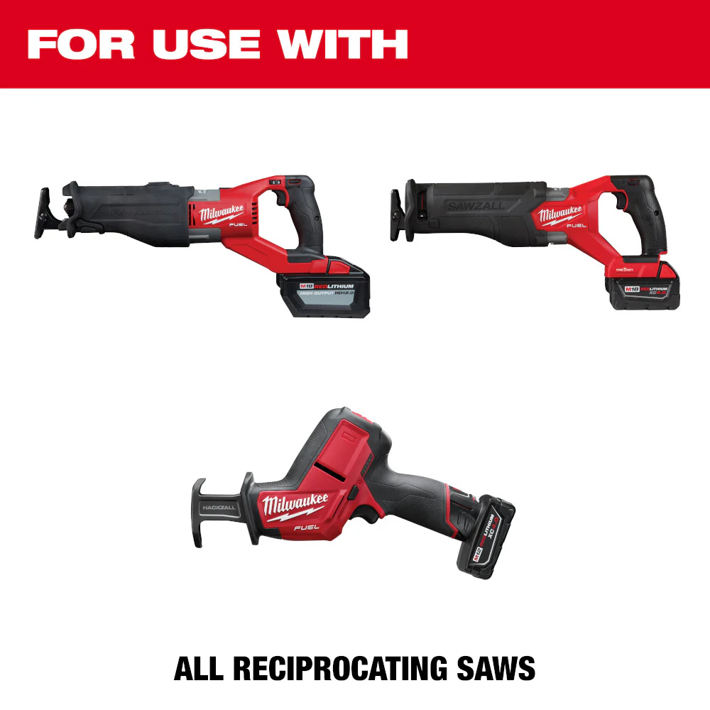 Milwaukee 48-00-1301, 9" 5 TPI Pruning SAWZALL Blade (5/pkg) - Image 2