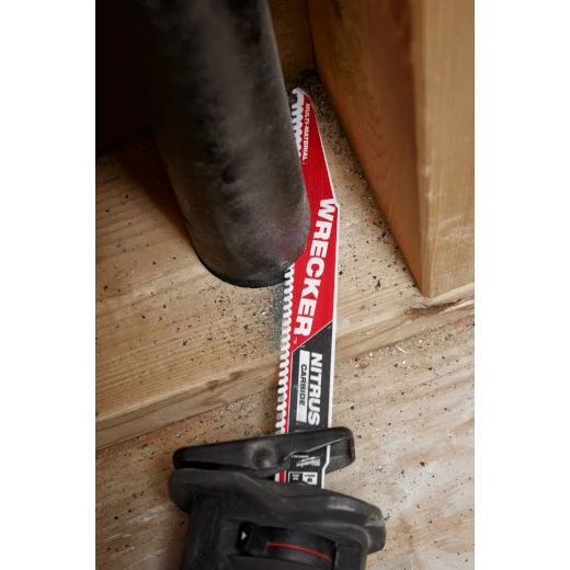 Milwaukee 48-00-5271, 6” WRECKER™ with NITRUS™ Carbide SAWZALL® Blade for Multi-Material 1PK - Image 6