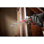 Milwaukee 48-00-5341, 6" 6 TPI THE WRECKER with Carbide Teeth SAWZALL Blade (3/pkg) - Image 3