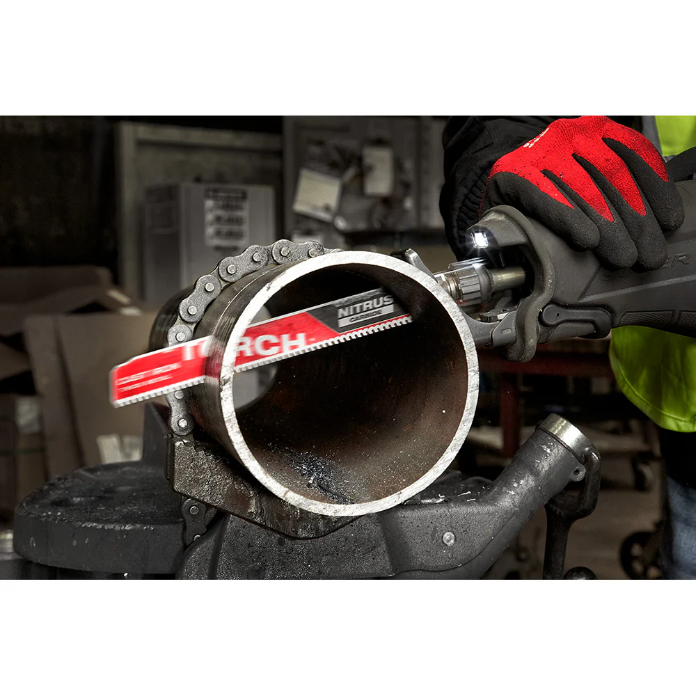 Milwaukee 48-00-5561, 6" 7TPI The TORCH with NITRUS CARBIDE for CAST IRON (5 pkg) - Image 2