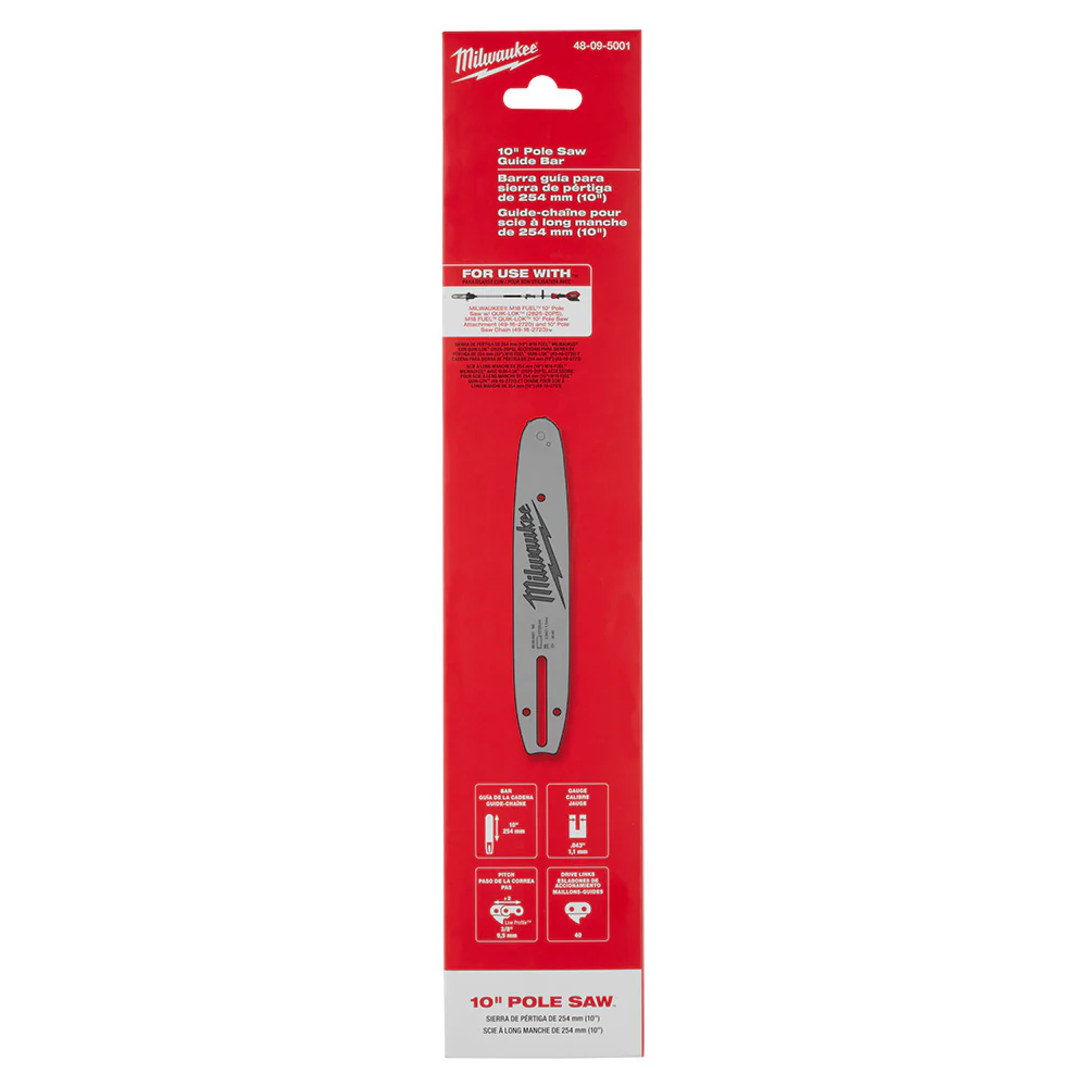 Milwaukee 48-09-5001, 10" Guide Bar For Pole Saw - Image 2