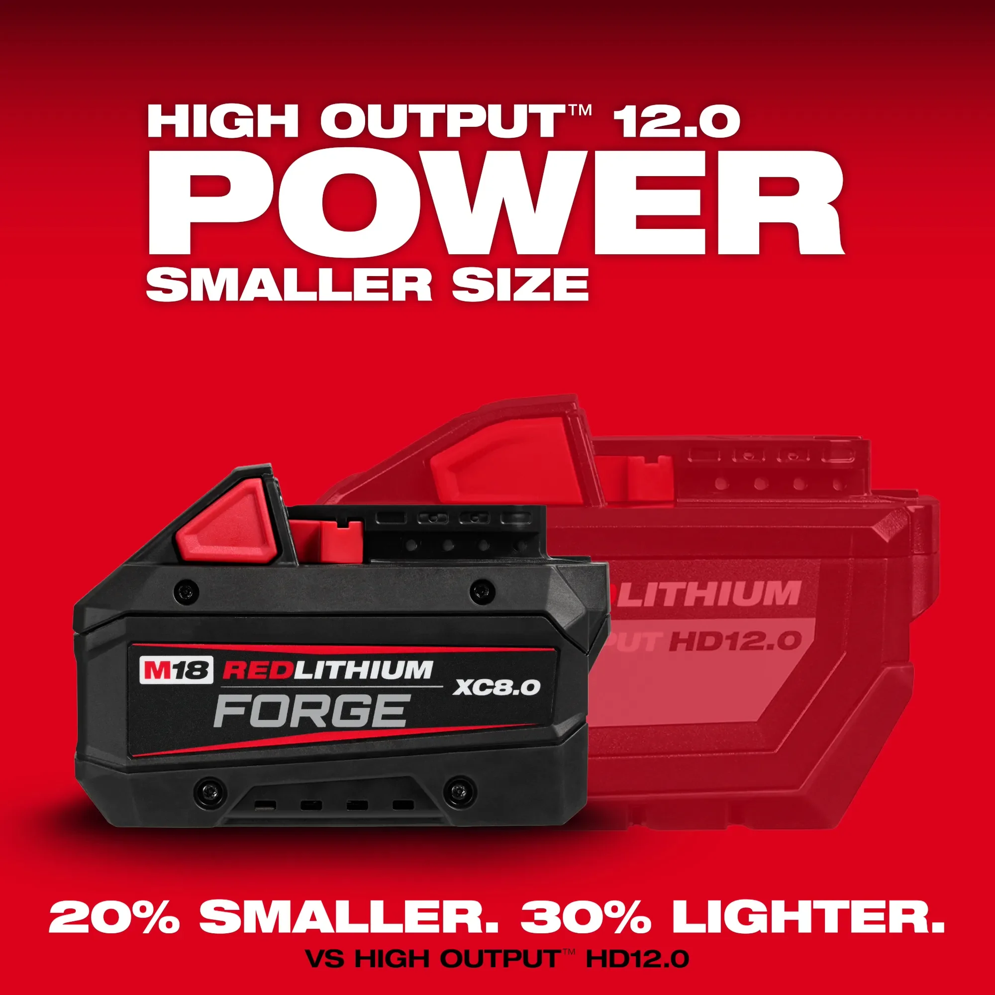 Milwaukee 48-11-1881, M18™ REDLITHIUM™ FORGE™ XC8.0 Battery Pack - Image 4