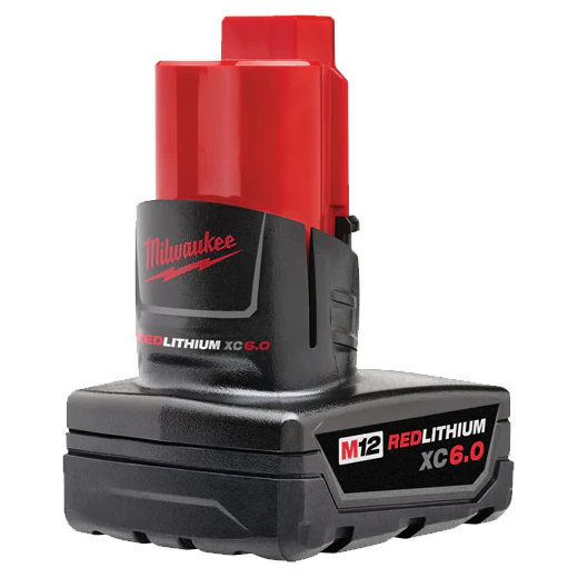 Milwaukee 48-11-2460, M12 REDLITHIUM XC6.0 Extended Capacity Battery Pack