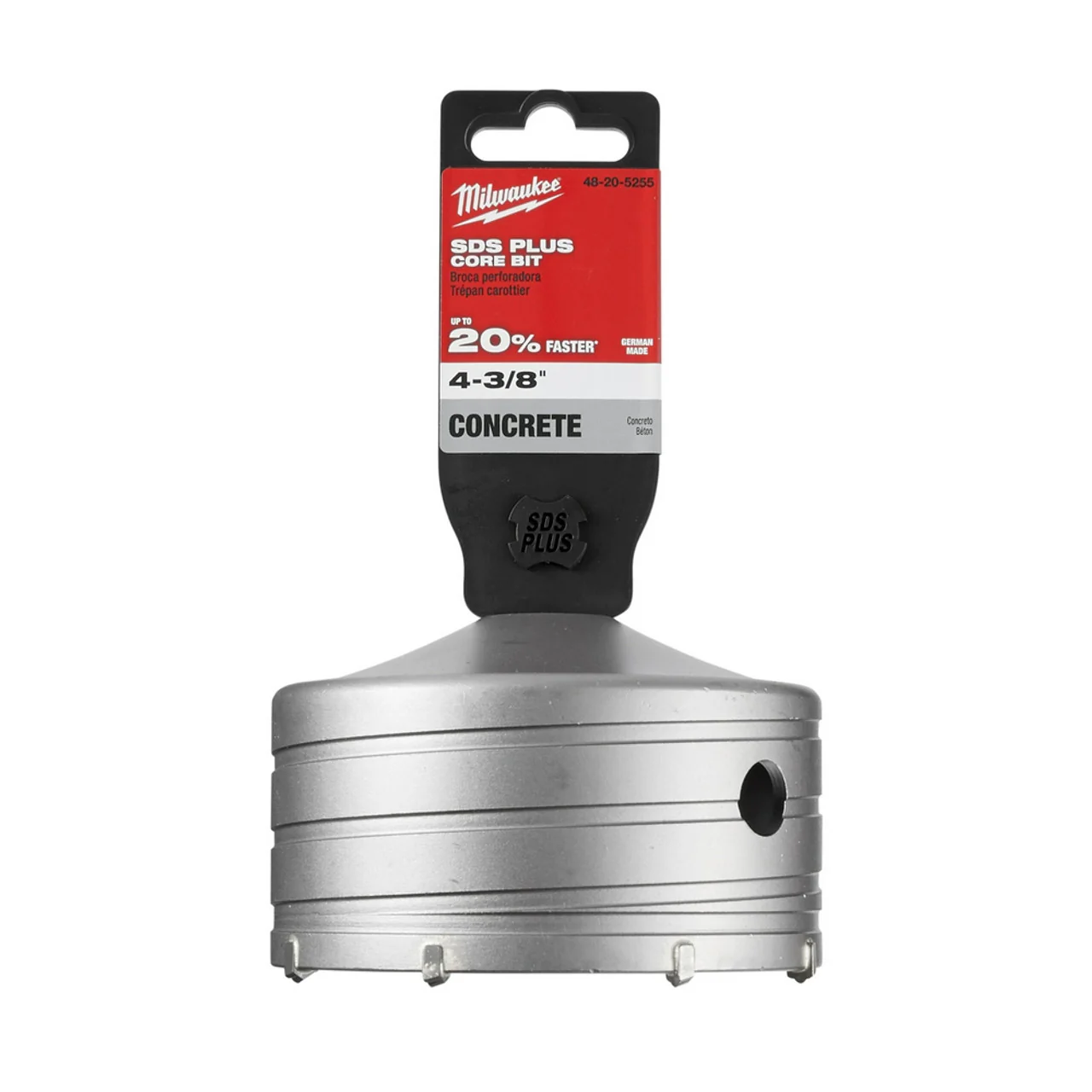 Milwaukee 48-20-5255, SDS+ Core Bit 4-3/8 in. x 2 in. - Image 2