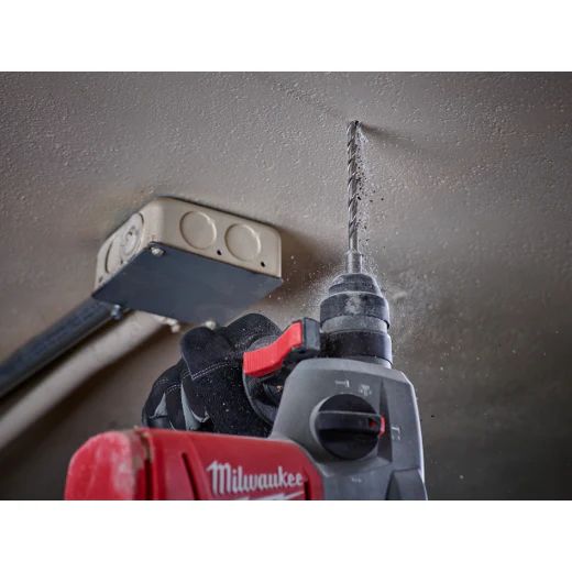 Milwaukee 48-20-8840, 3-Flat Secure-Grip Hammer-Drill Bit 5/8" x 4" x 6" - Image 3