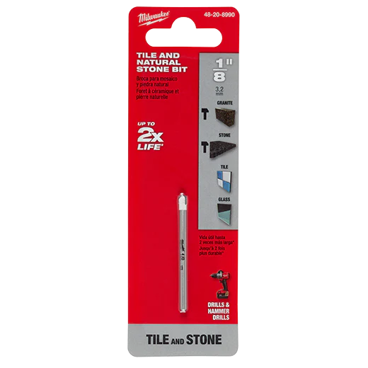 Milwaukee 48-20-8993, 5/16" Tile and Natural Stone Bit - Image 2