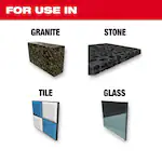 Milwaukee 48-20-8998, 4 pc Tile and Natural Stone Bit - Image 3