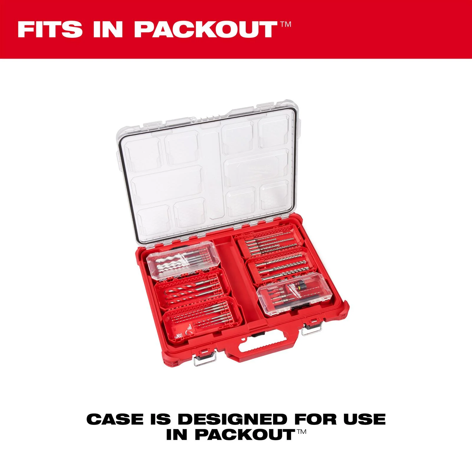 Milwaukee 48-20-9058, 10pc. SHOCKWAVE Impact Duty™ Carbide Hammer Drill Bit Kit - Image 6