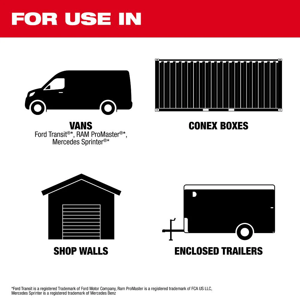 Milwaukee 48-21-8070, PACKOUT™ Rack Kit - Image 4