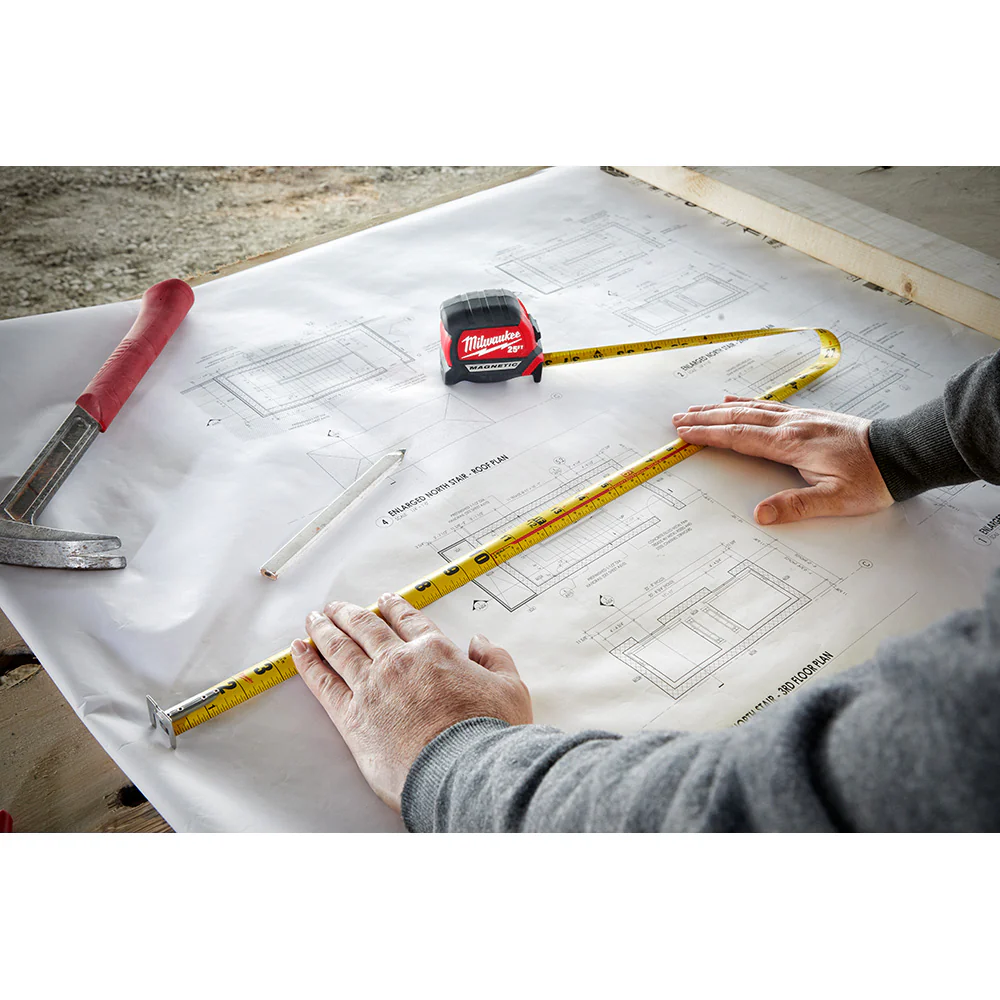 Milwaukee 48-22-0325, 25ft Compact Magnetic Tape Measure (Discontinued, Replaced by 48-22-1025M) - Image 3