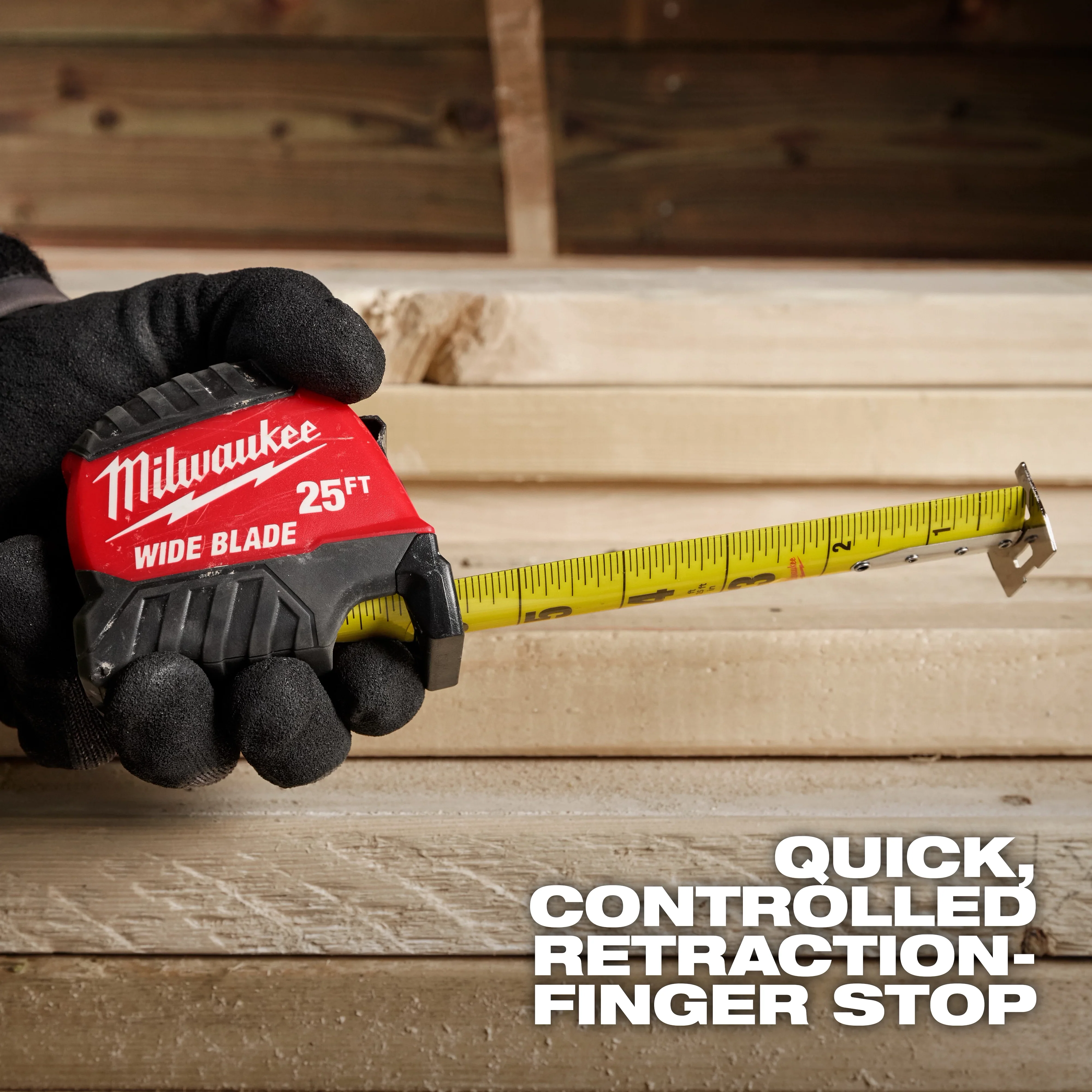 Milwaukee 48-22-1216, 16ft Wide Blade Tape Measure - Image 5