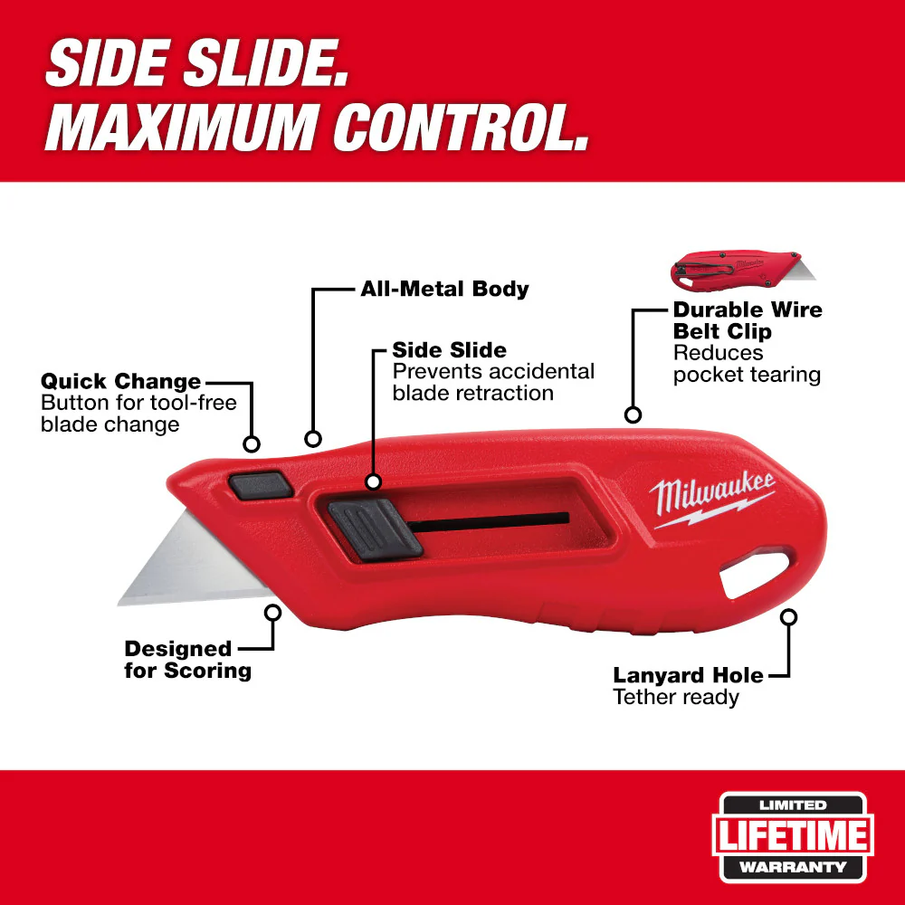 Milwaukee 48-22-1511, Compact Side Slide Utility Knife (Discontinued) - Image 10