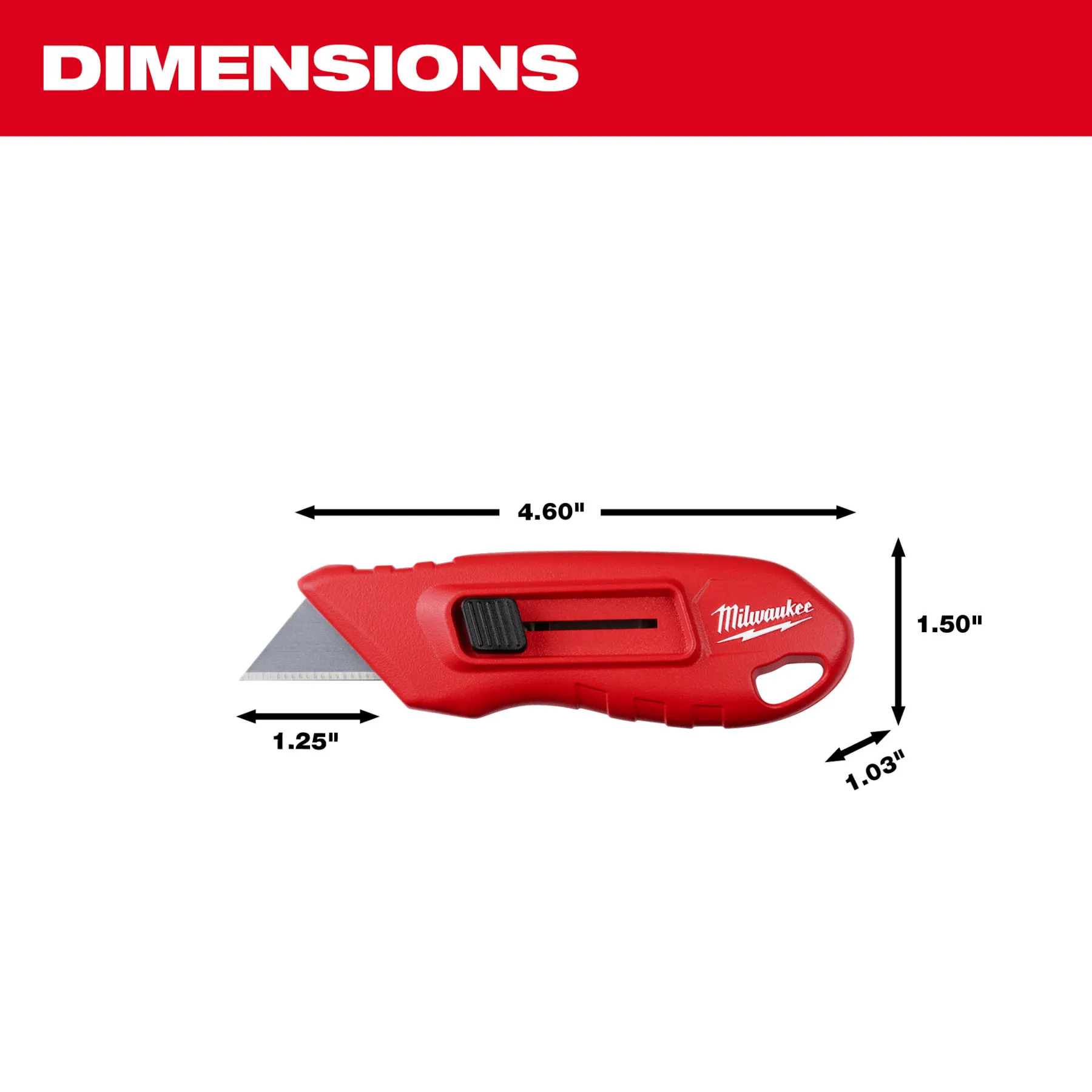 Milwaukee 48-22-1516, Compact Side Slide Utility Knife - Image 4