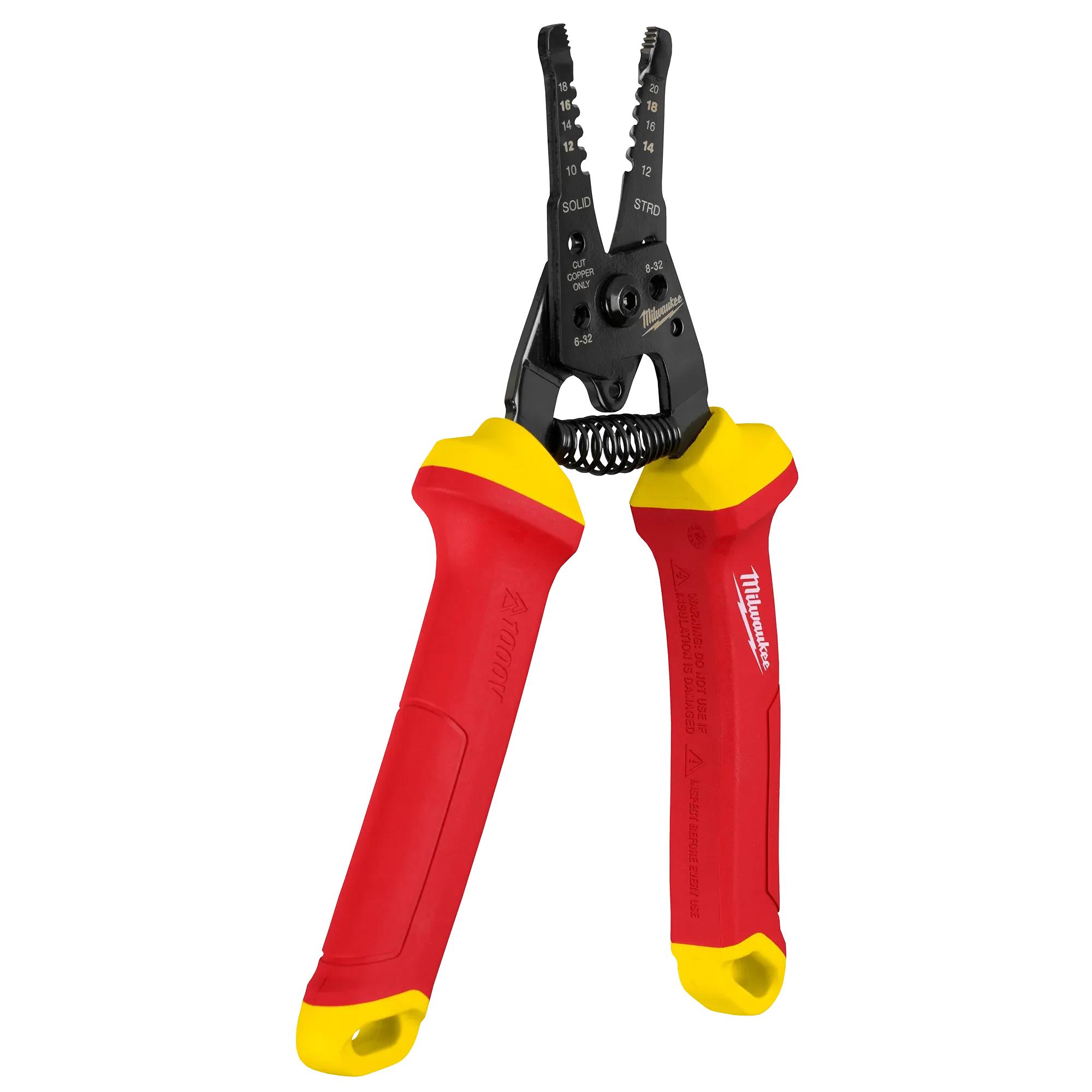 Milwaukee 48-22-2214, 1000V Insulated 10-20 AWG Wire Stripper & Cutter - Image 4