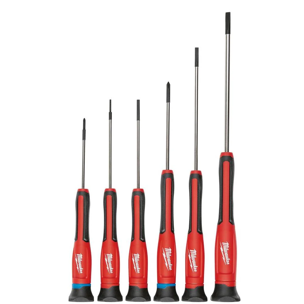 Milwaukee 48-22-2606, 6 pc Precision Drivers w/Case