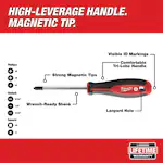 Milwaukee 48-22-2718, 8 pc Hex Wrench Ready Magnetic Tips Screwdriver Set - Image 5