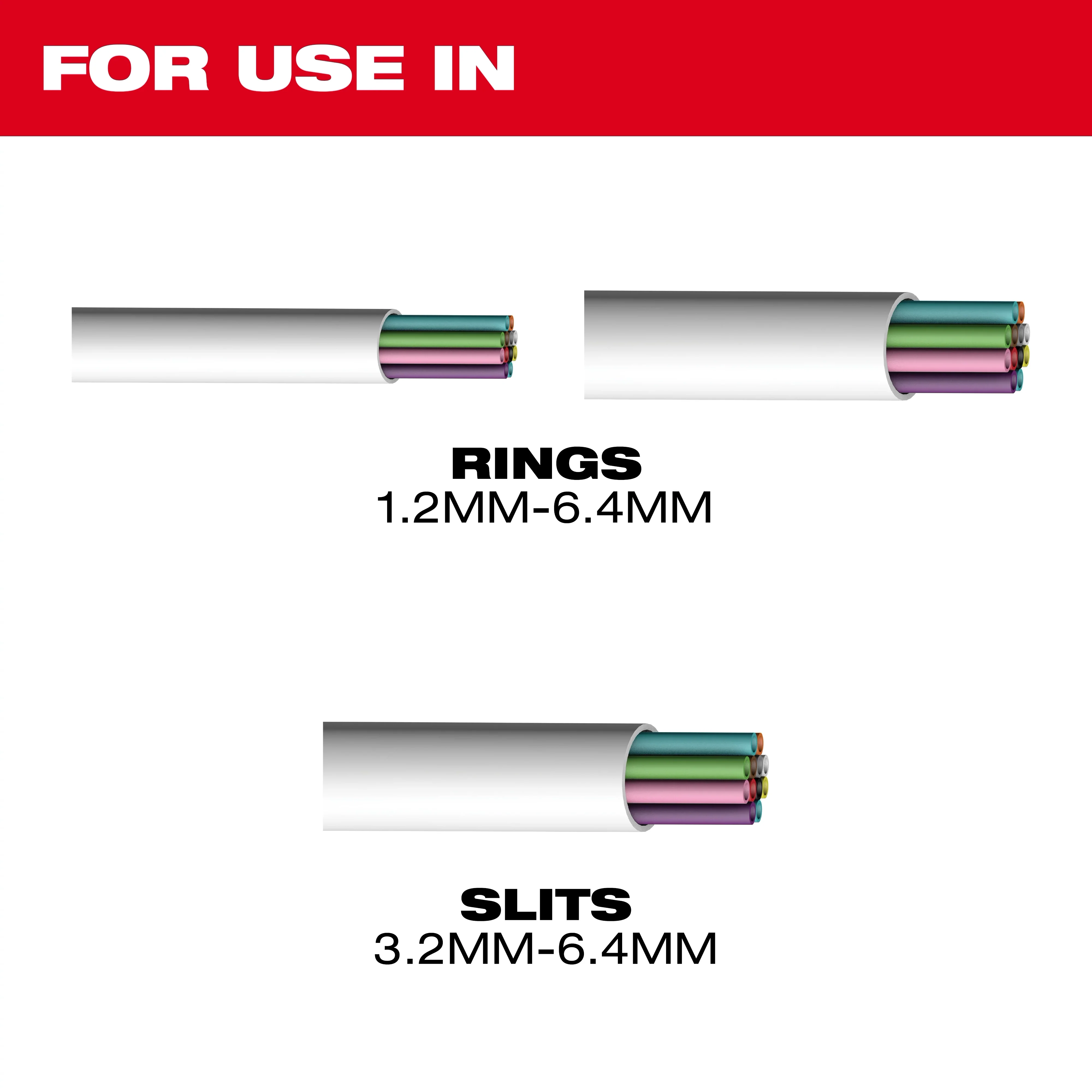 Milwaukee 48-22-3014, Buffer Tube Ringer & Slitter - Image 3