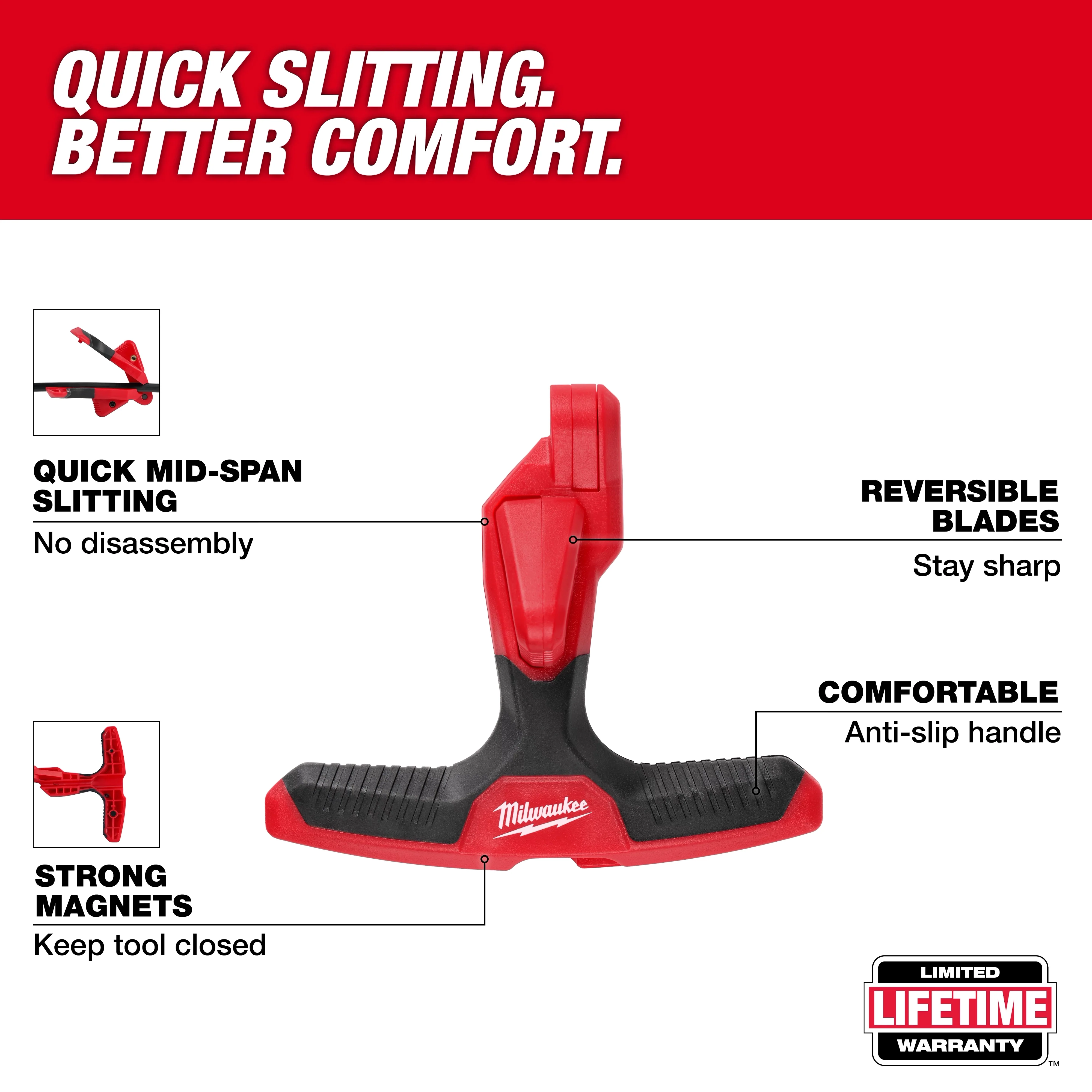 Milwaukee 48-22-3015, Fiber Optic Drop Cable Slitter - Image 2