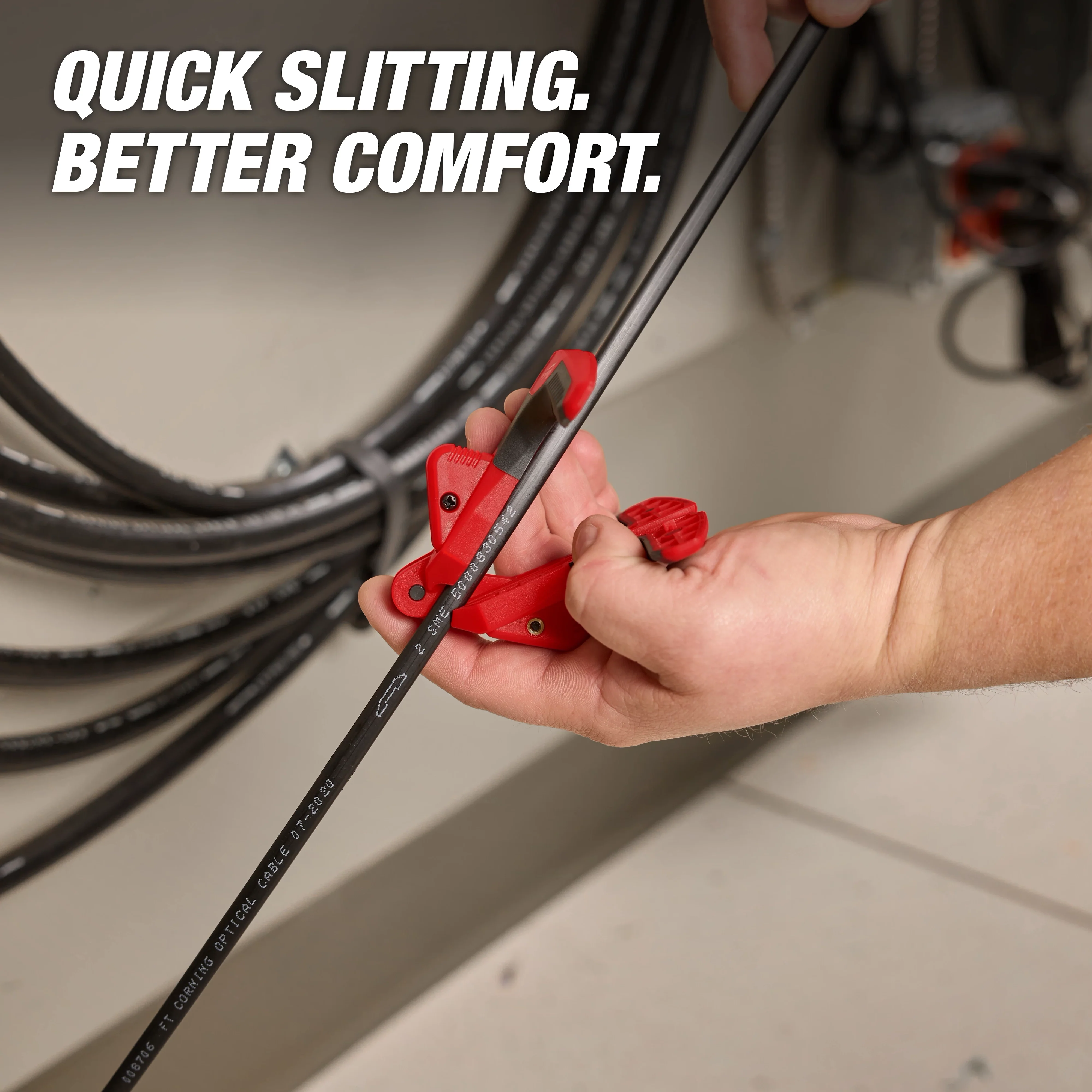 Milwaukee 48-22-3015, Fiber Optic Drop Cable Slitter - Image 4