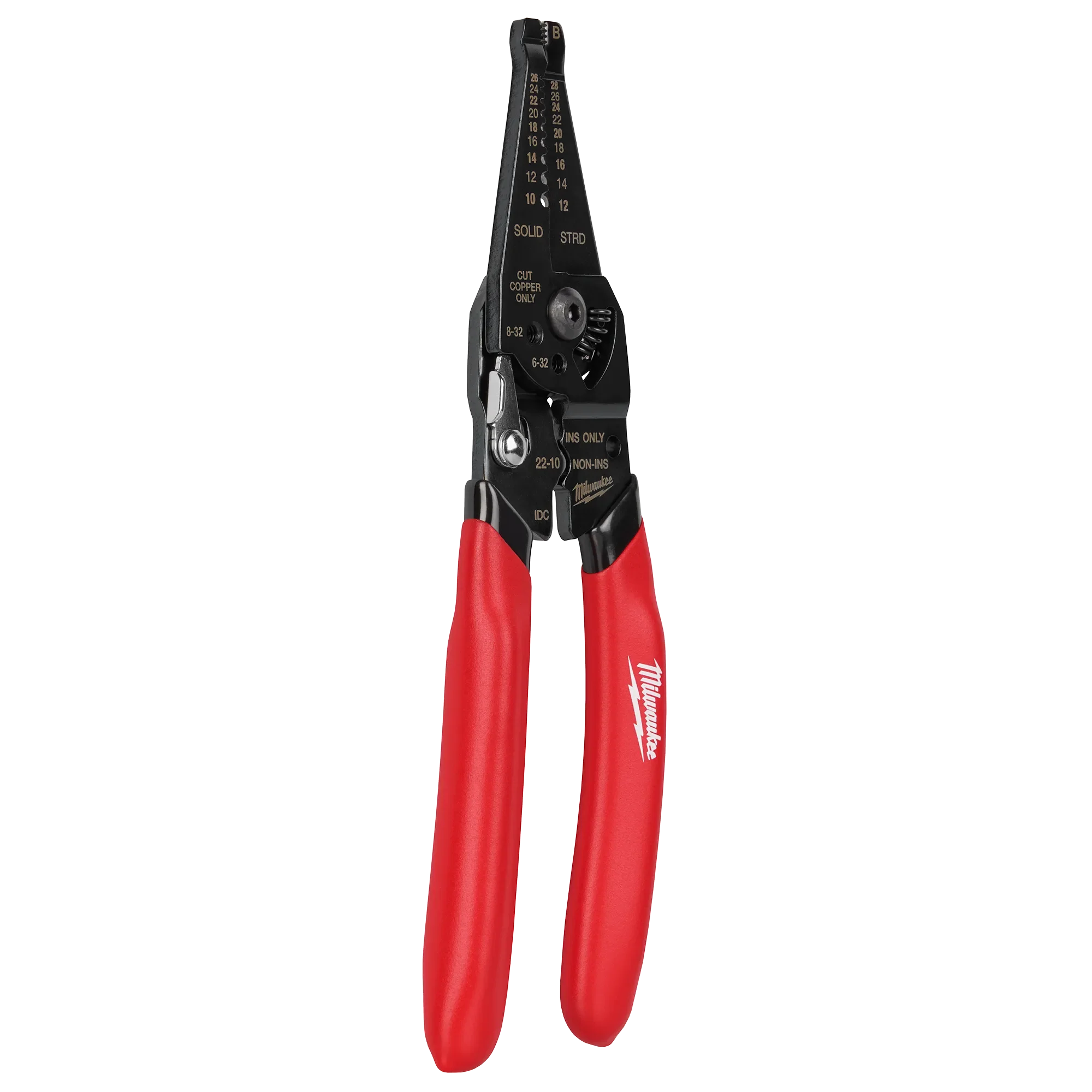 Milwaukee 48-22-3052, 10-28 AWG Multi-Purpose Dipped Grip Wire Stripper & Cutter w/ Reinforced Head - Image 5