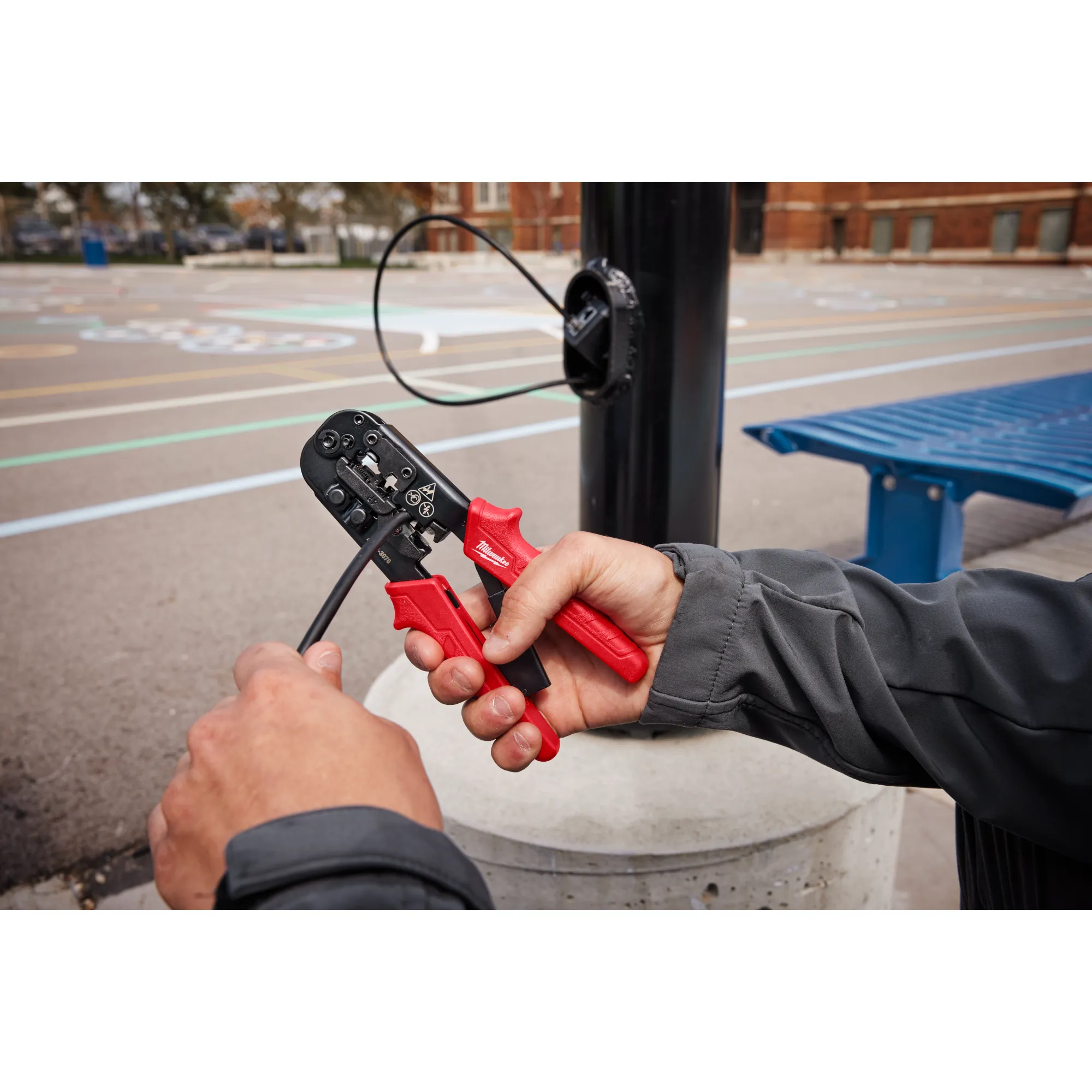 Milwaukee 48-22-3076, Ratcheting Modular Crimper & Stripper - Image 6