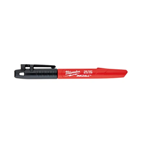Milwaukee 48-22-3209, INKZALL 12PC Fine Point Black Marker - Image 2