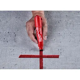 Milwaukee 48-22-3266, INKZALL Extra Large Chisel Tip Red Marker - Image 4