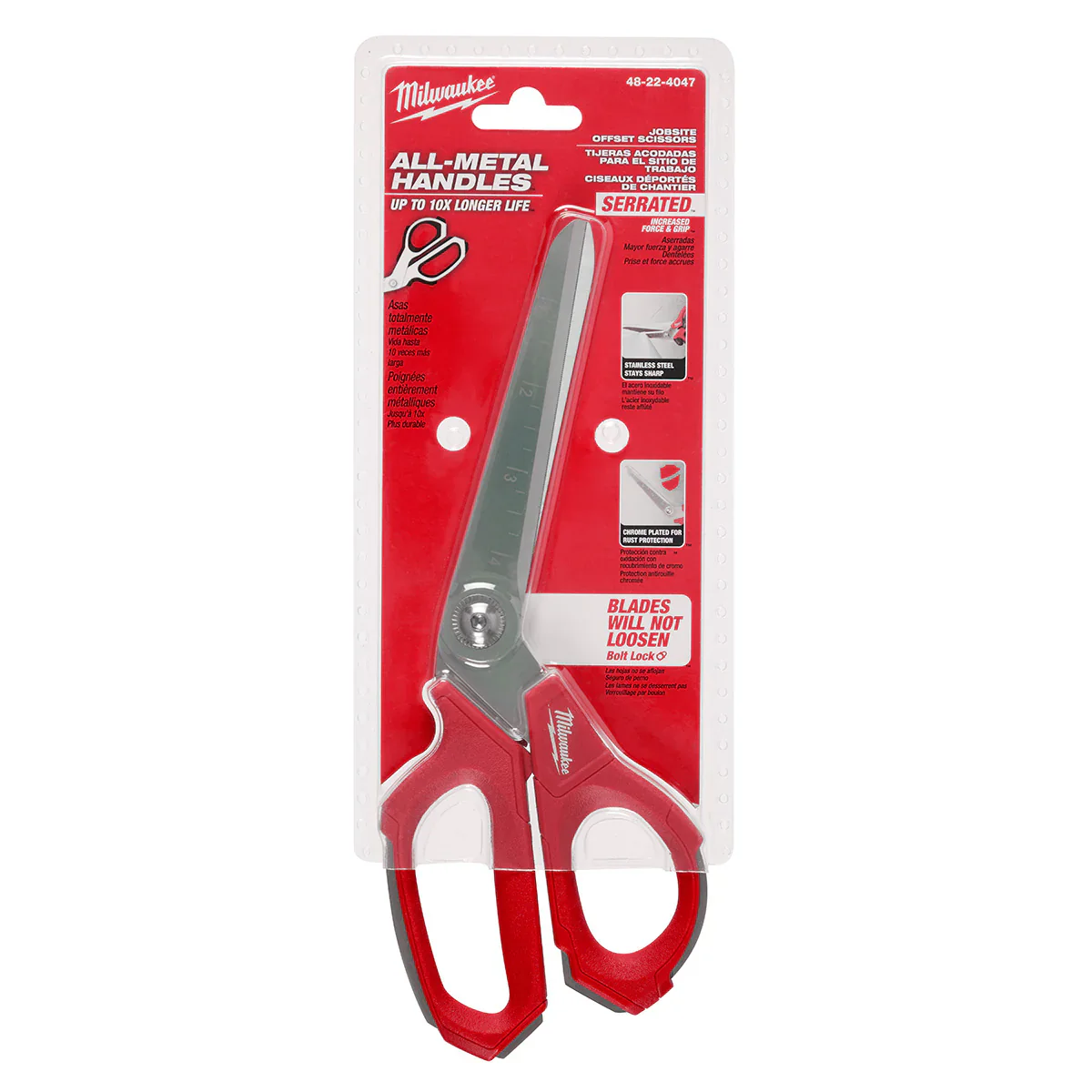 Milwaukee 48-22-4047, Jobsite Offset Scissors - Image 3