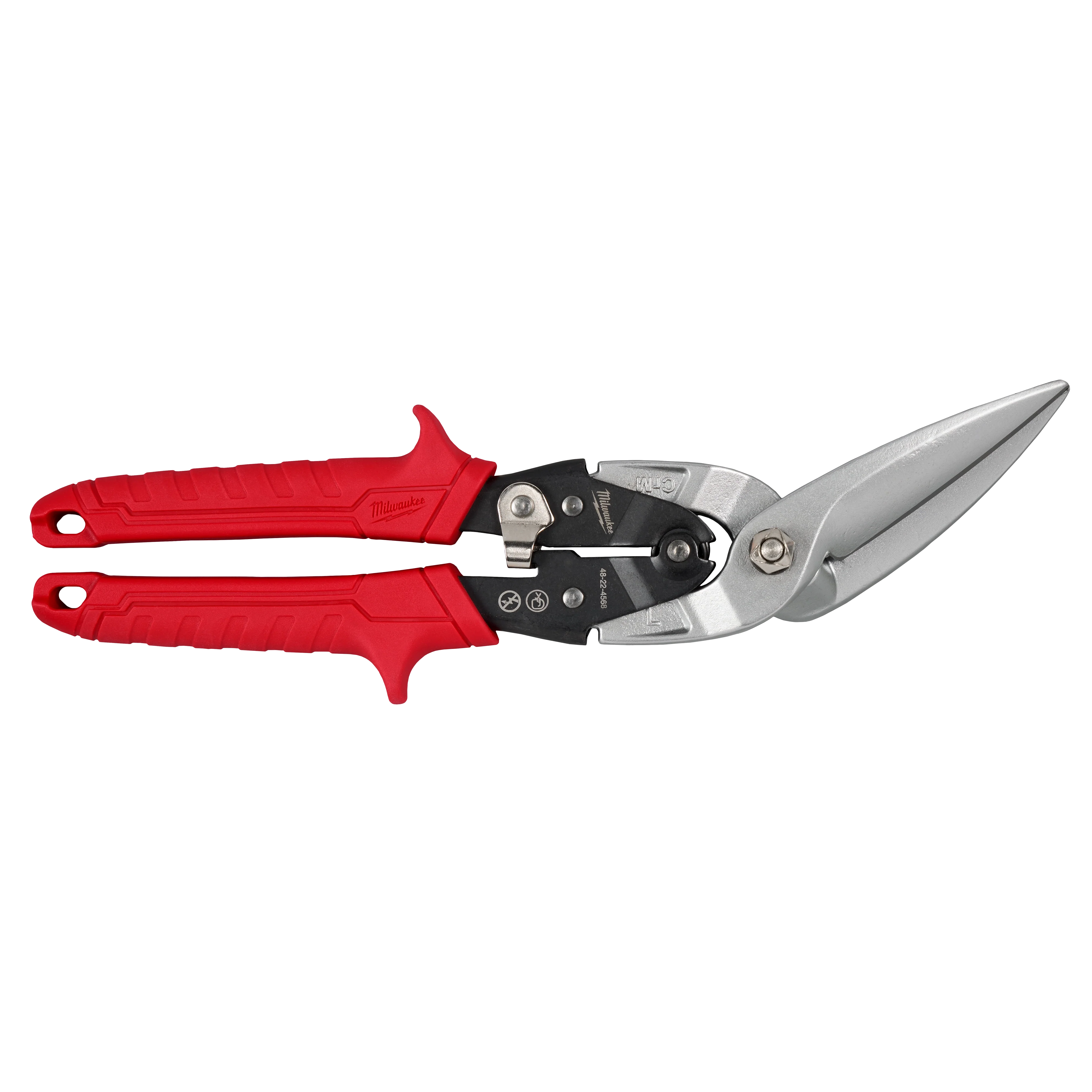 Milwaukee 48-22-4568, Left Offset Long Cut Aviation Snips - Image 2