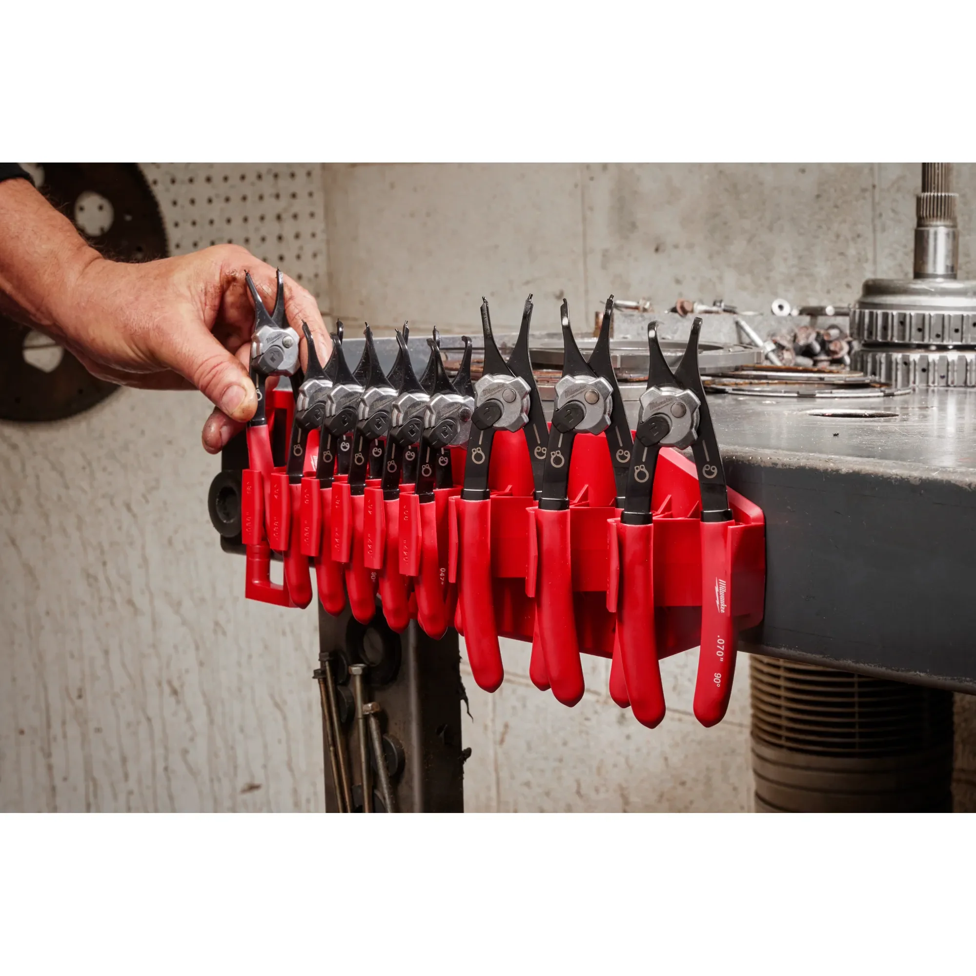Milwaukee 48-22-6539, 9PC SNAP RING PLIERS SET - Image 8