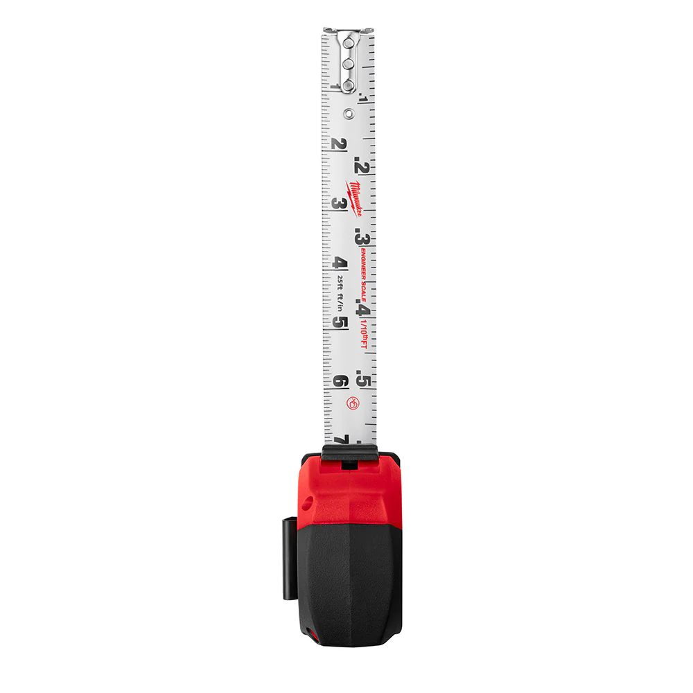 Milwaukee 48-22-6625, 25' Compact Tape Measure (Discontinued, Replaced by 48-22-1725) - Image 3