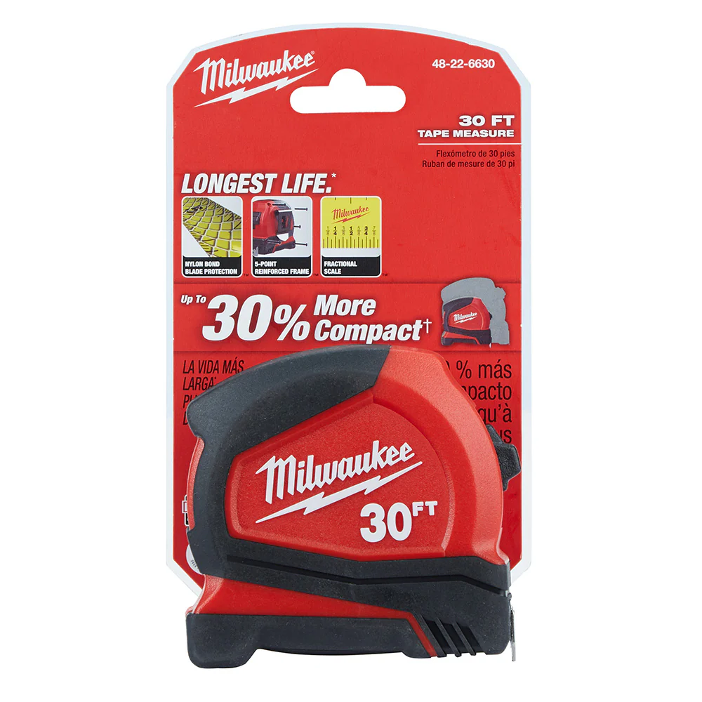 Milwaukee 48-22-6630, 30' Compact Tape Measure (Discontinued) - Image 7