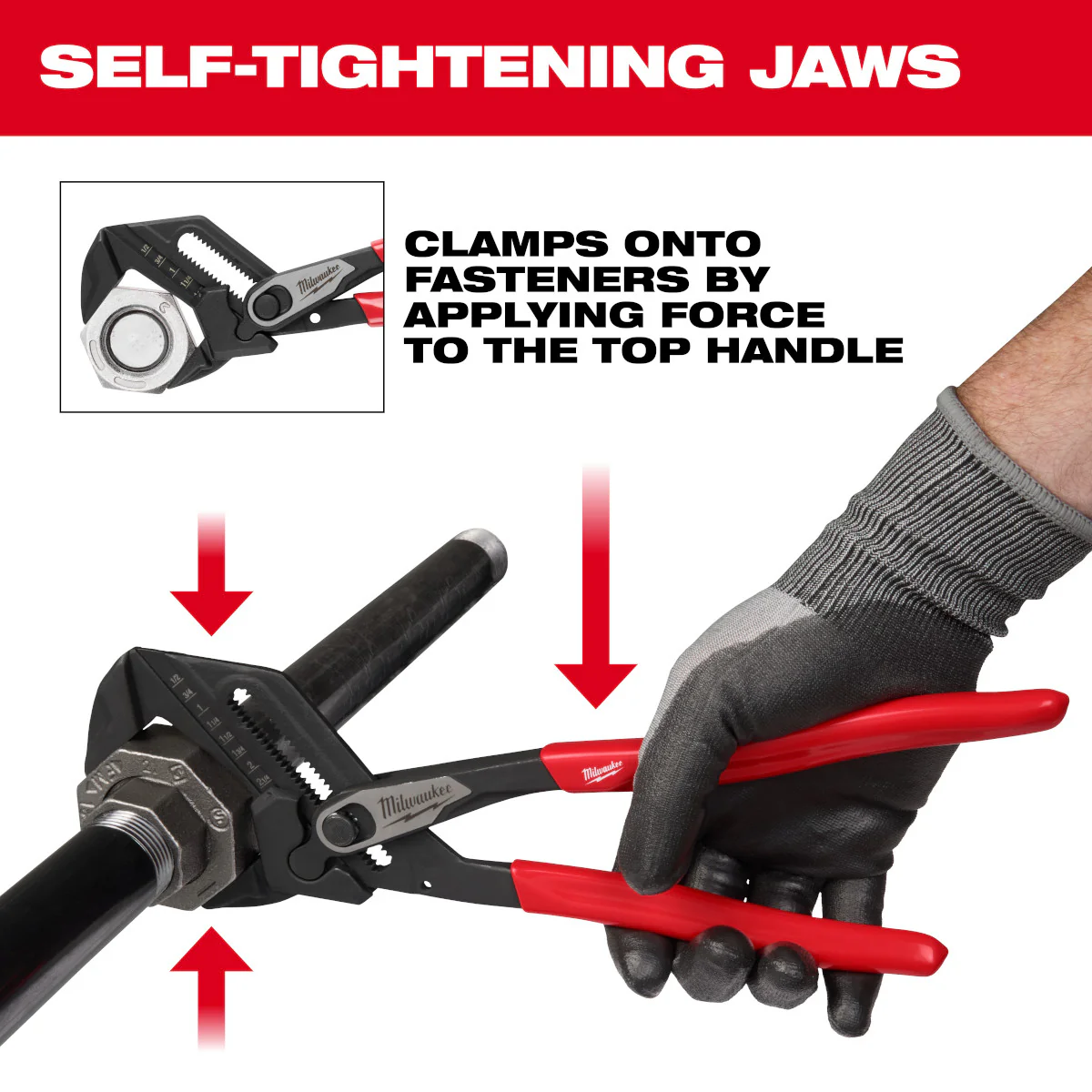 Milwaukee 48-22-6905, 5" Pliers Wrench - Image 4