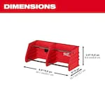 Milwaukee 48-22-8340, PACKOUT Tool Rack - Image 3