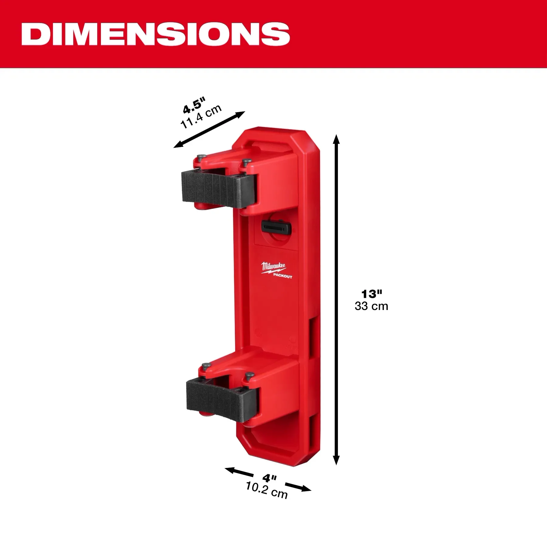 Milwaukee 48-22-8348, PACKOUT™ Long Handle Tool Holder - Image 4