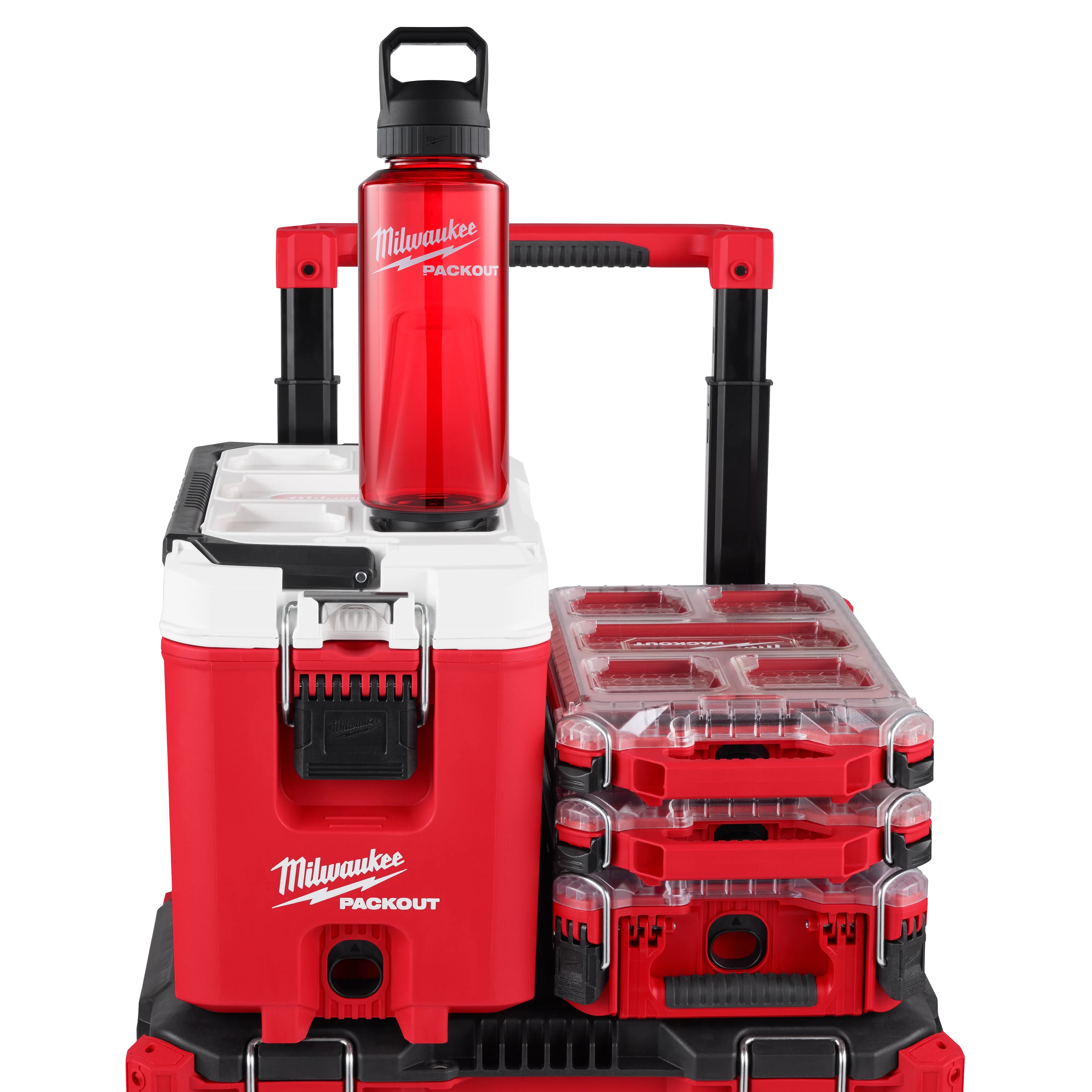 Milwaukee 48-22-8373R, PACKOUT™ 48oz Bottle with Chug Lid (Red) - Image 4