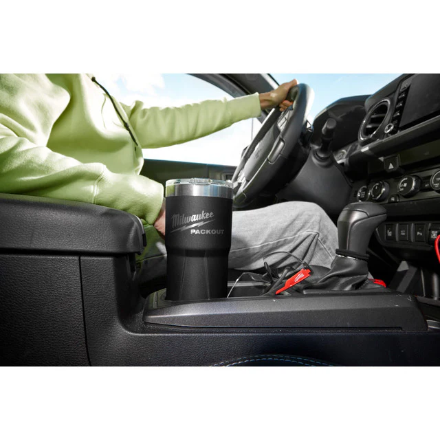 Milwaukee 48-22-8392B, PACKOUT™ 20oz Tumbler - Black - Image 3