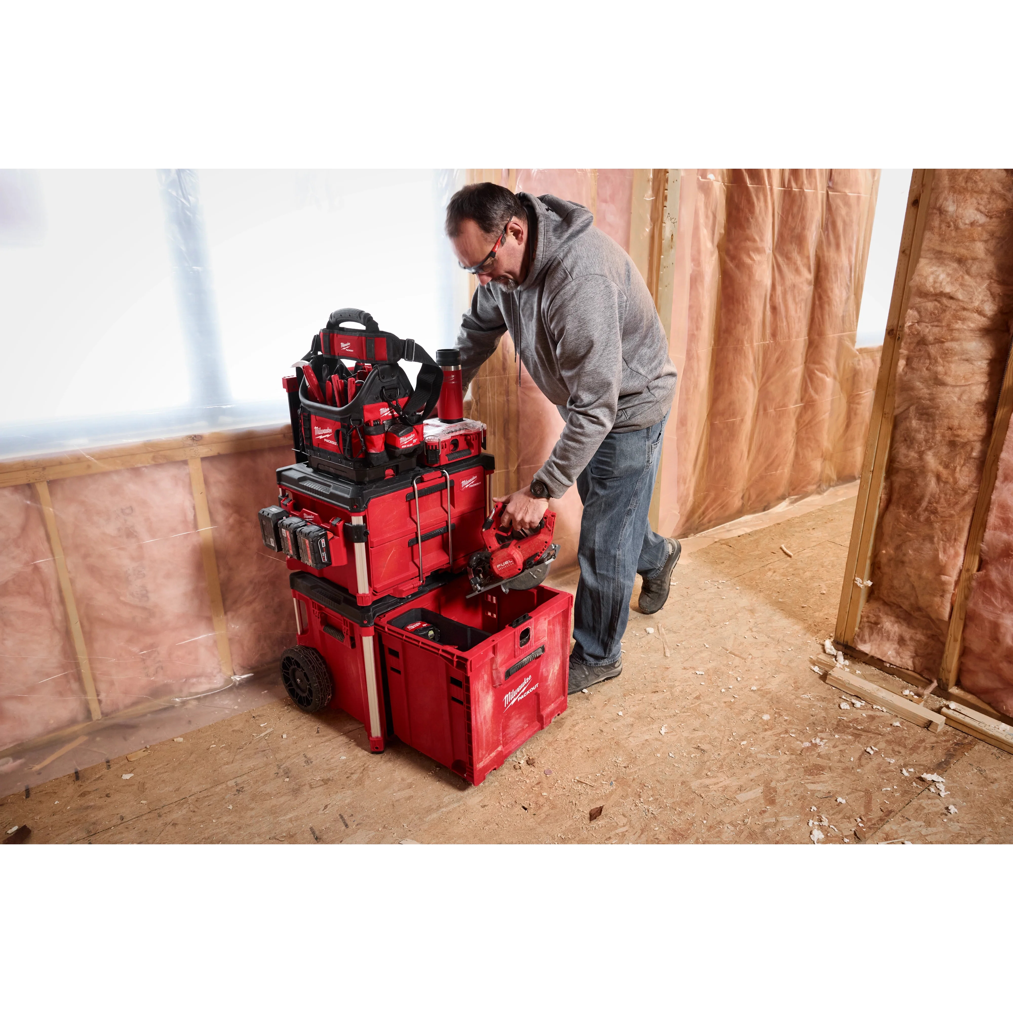 Milwaukee 48-22-8420, PACKOUT™ Rolling Drawer Tool Box - Image 8