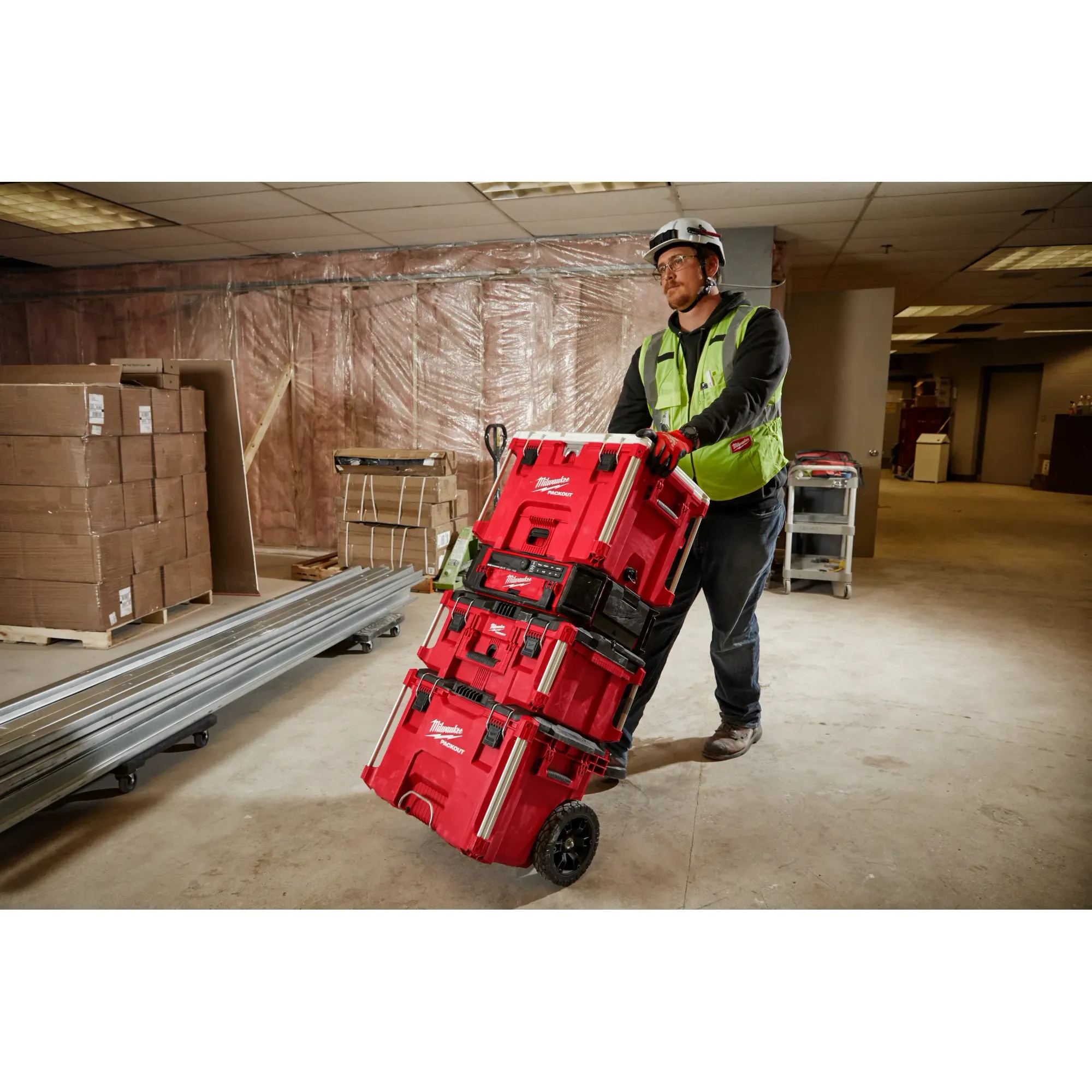 Milwaukee 48-22-8427, PACKOUT Rolling Tool Box - Image 6