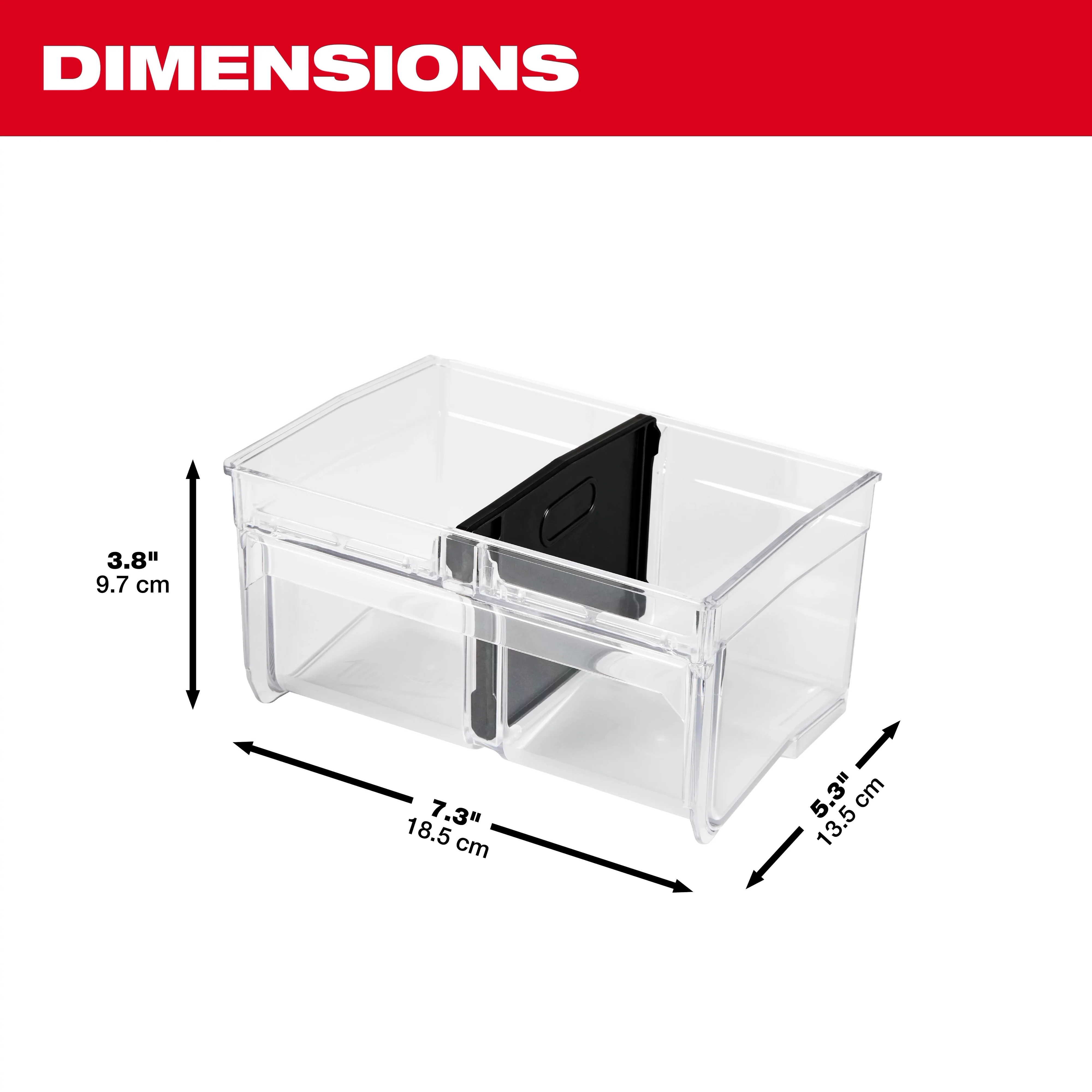 Milwaukee 48-22-8434, Large Bin for PACKOUT™ Tilt Bin Organizer - Image 3