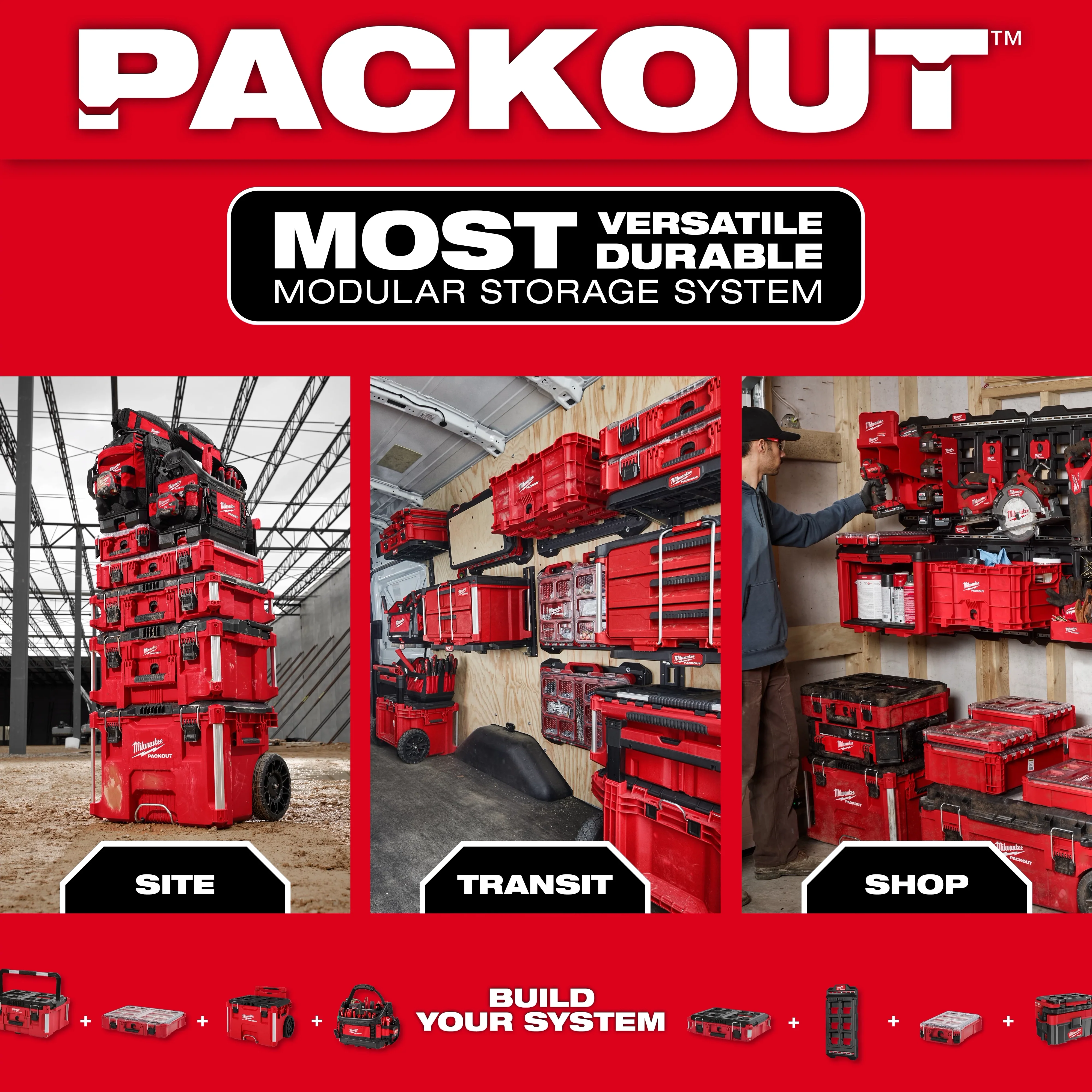 Milwaukee 48-22-8434, Large Bin for PACKOUT™ Tilt Bin Organizer - Image 6