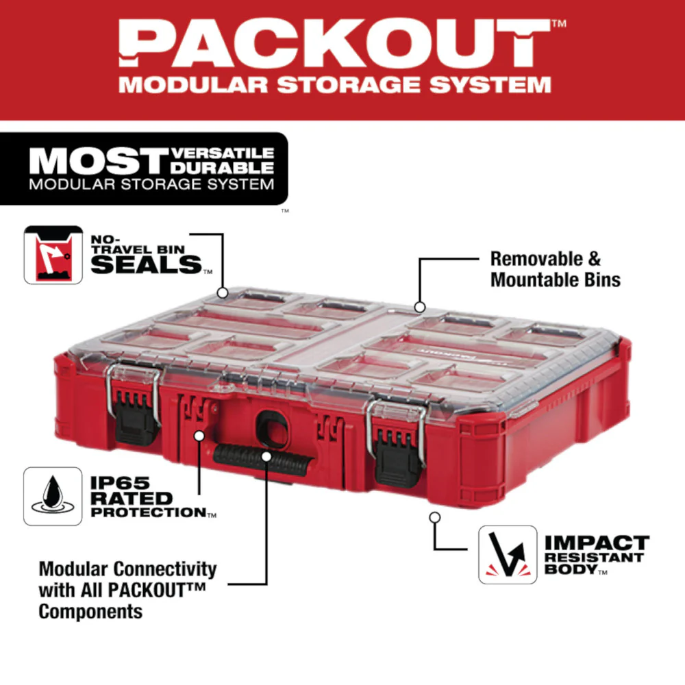 Milwaukee 48-22-8435, PACKOUT Compact Organizer - Image 8