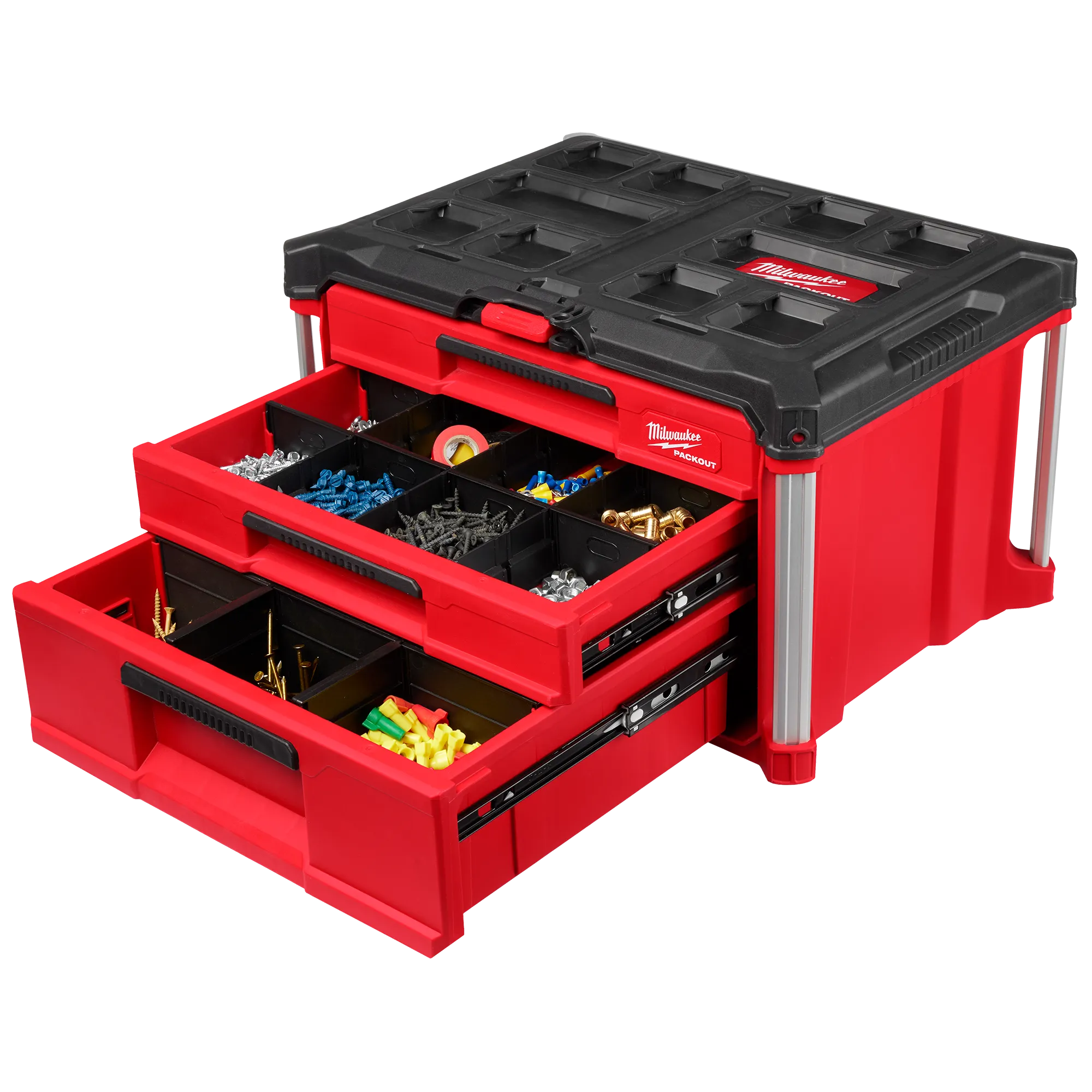 Milwaukee 48-22-8447, PACKOUT™ Multi-Depth 3-Drawer Tool Box - Image 4