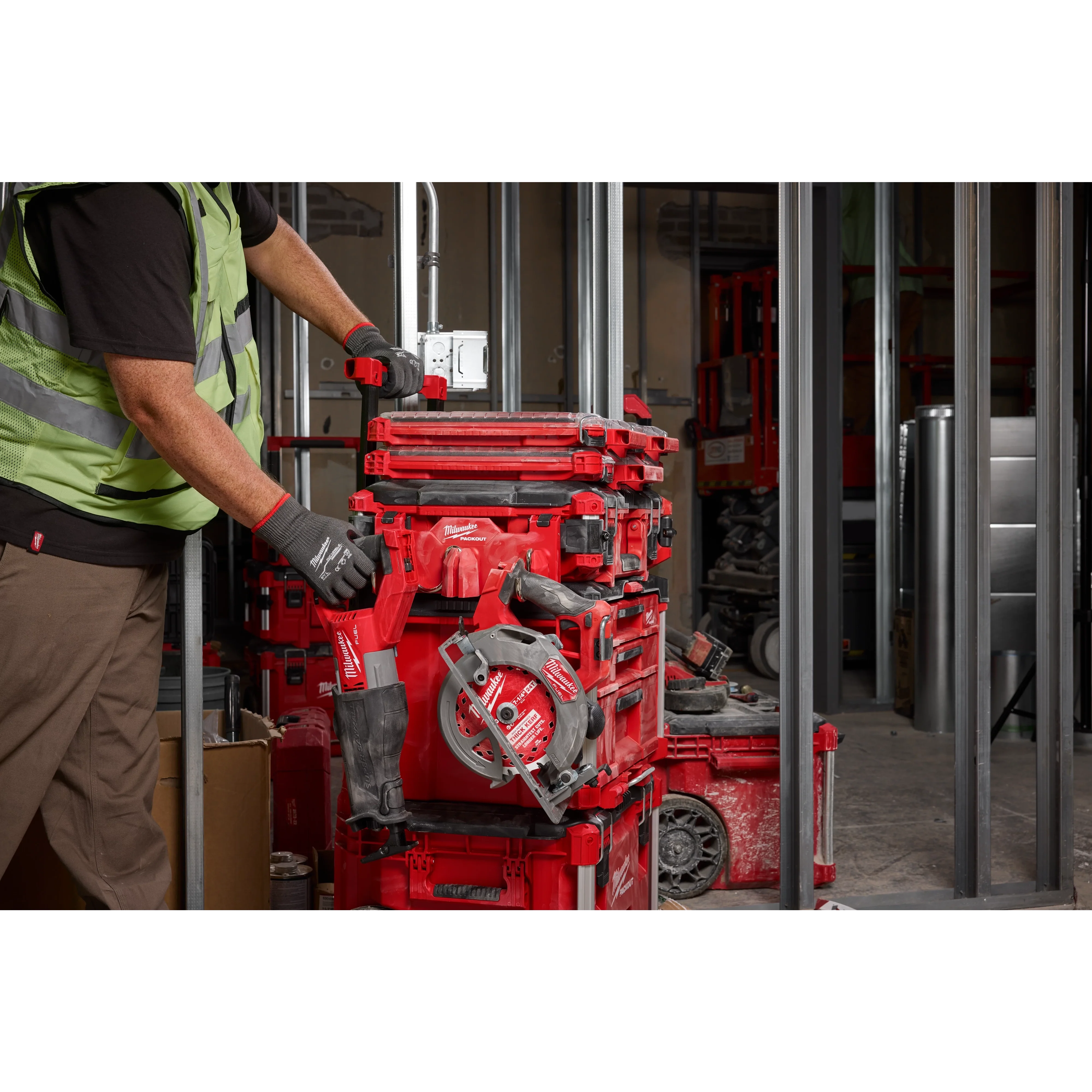 Milwaukee 48-22-8606, PACKOUT™ Tool Box 3-Hook Attachment - Image 6