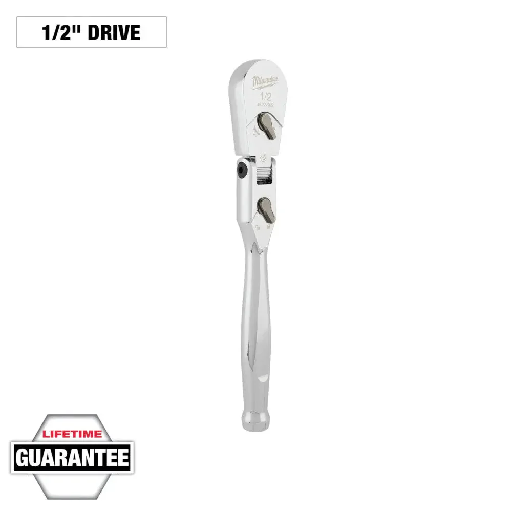 Milwaukee 48-22-9051, 1/2" Drive 11" Flex Head Ratchet