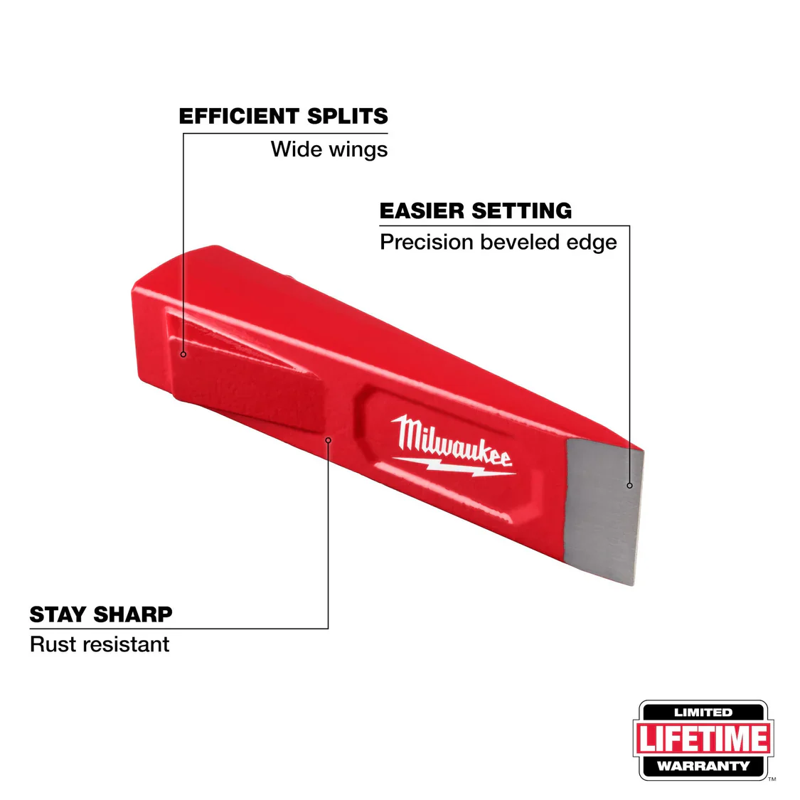 Milwaukee 48-22-9065, 5lb Splitting Wedge - Image 2