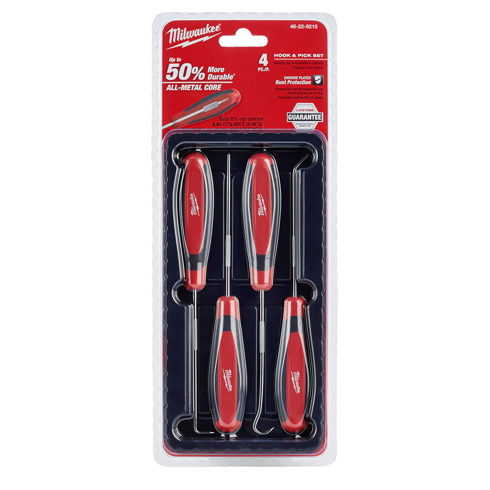 Milwaukee 48-22-9215, 4 pc Hook and Pick Set - Image 7