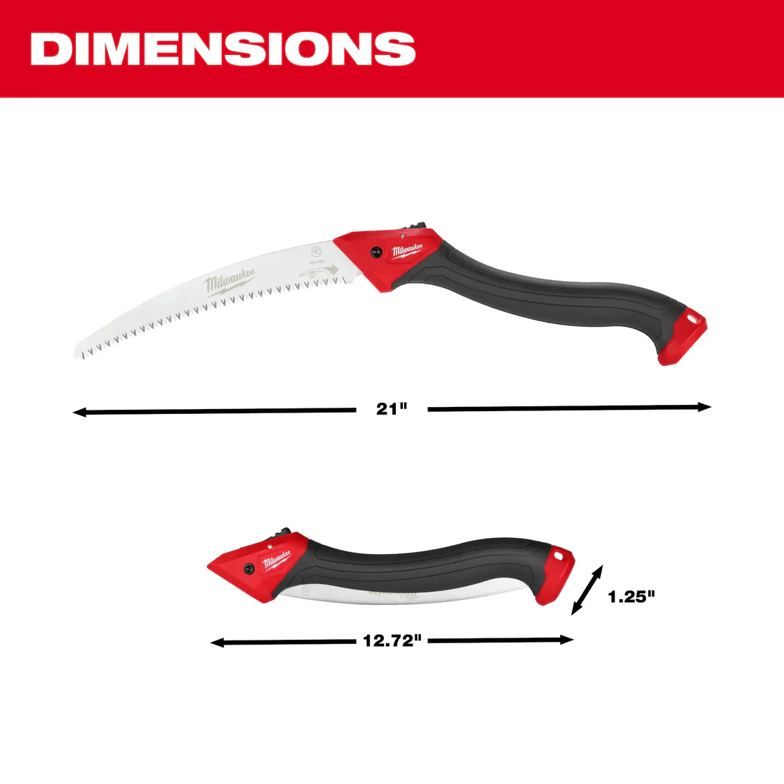 Milwaukee 48-22-9371, 10" Folding Pruning Saw - Image 4