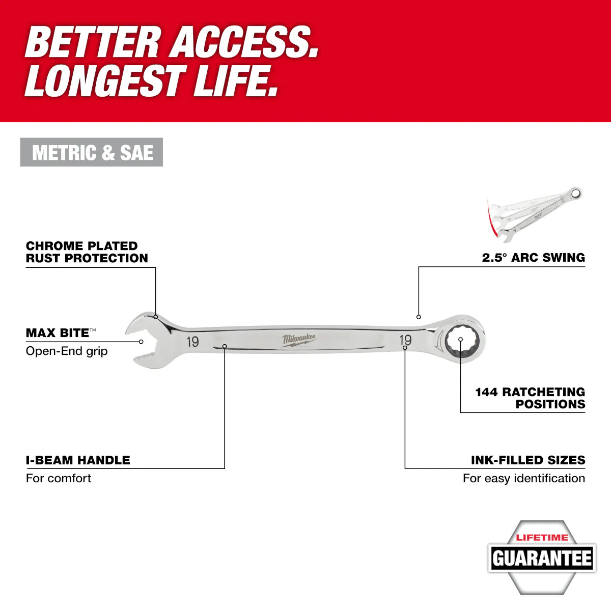 Milwaukee 48-22-9495, 366pc. Master Mechanics Hand Tool Set with PACKOUT™ Drawers and Dolly - Image 15