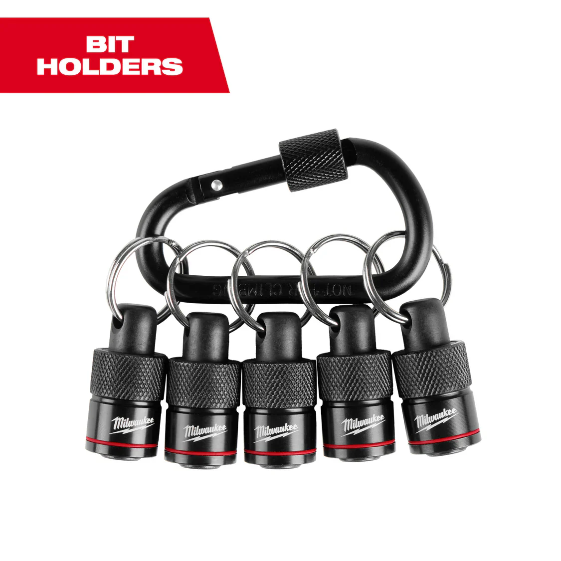 Milwaukee 48-32-4537, 5PC BIT HOLDER W/ CARABINER - Image 3